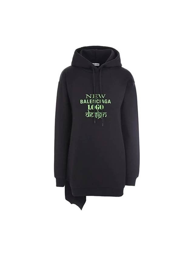 Luxury Balenciaga Trending 2025 New Logo Hoodie Black