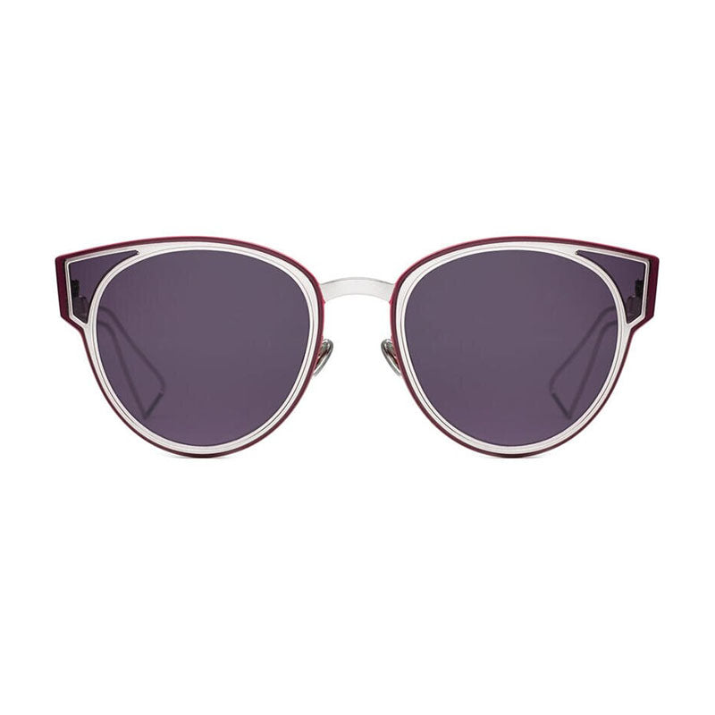 Dior Sunglasses Round Full Rim, Lilac Frame and Dark Purple Lens DIORSCULPT0R7UC6