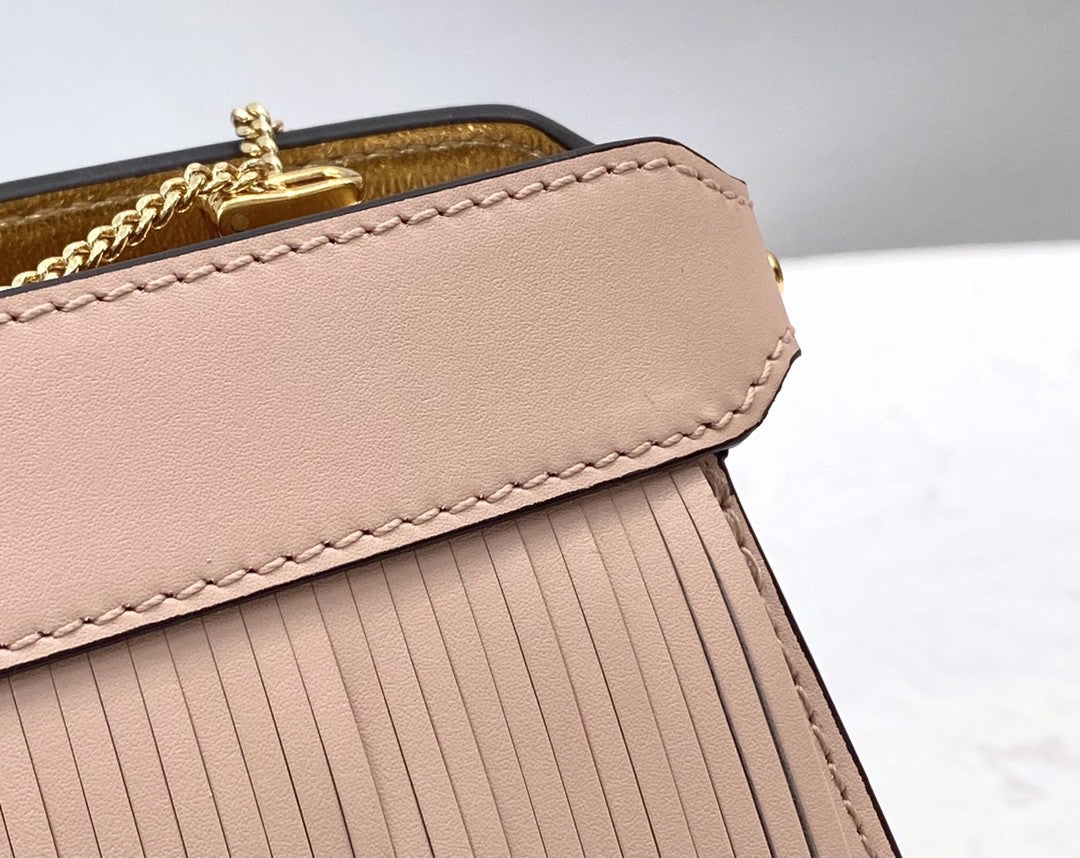 FI Top Quality Small Iseeu Pochette Pink Bag For Woman 21cm/8in