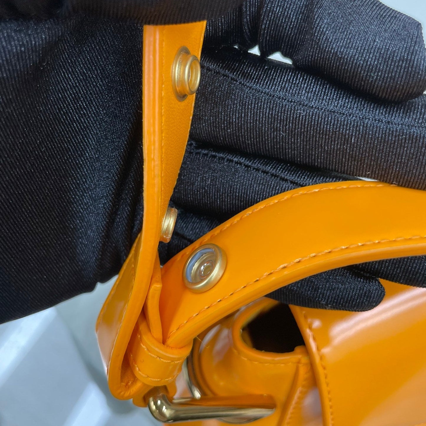 Top Quality Toyin Axillary Bag Orange, For Women, Bags 11in/28cm