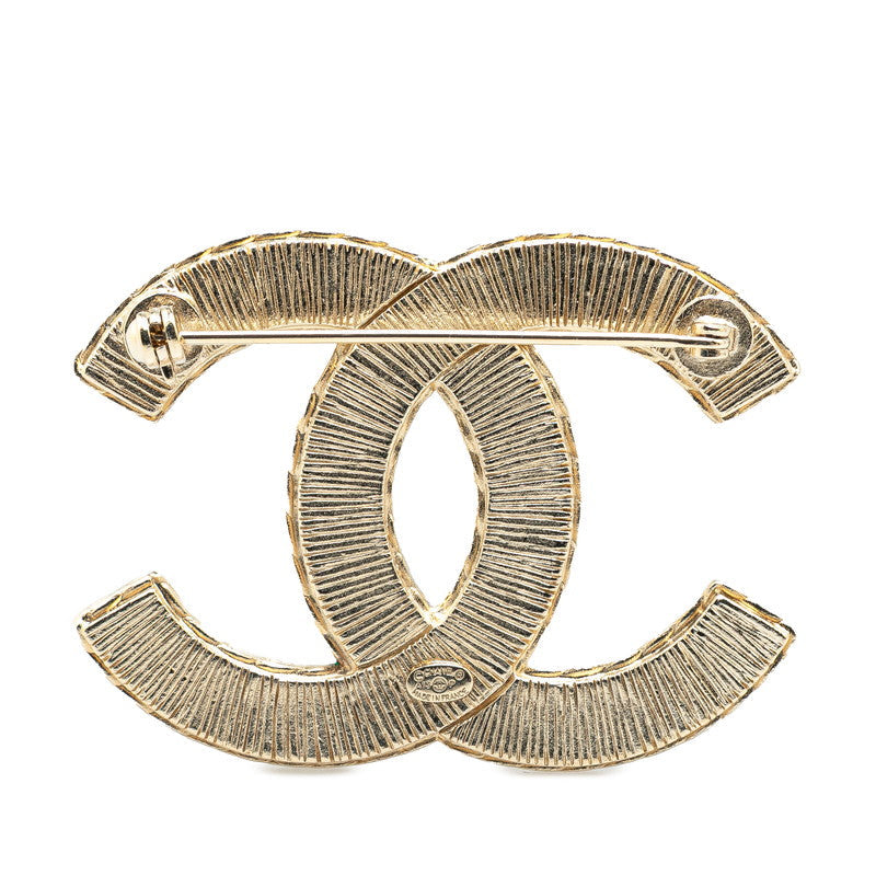 Chanel Coco Mark Python Brooch