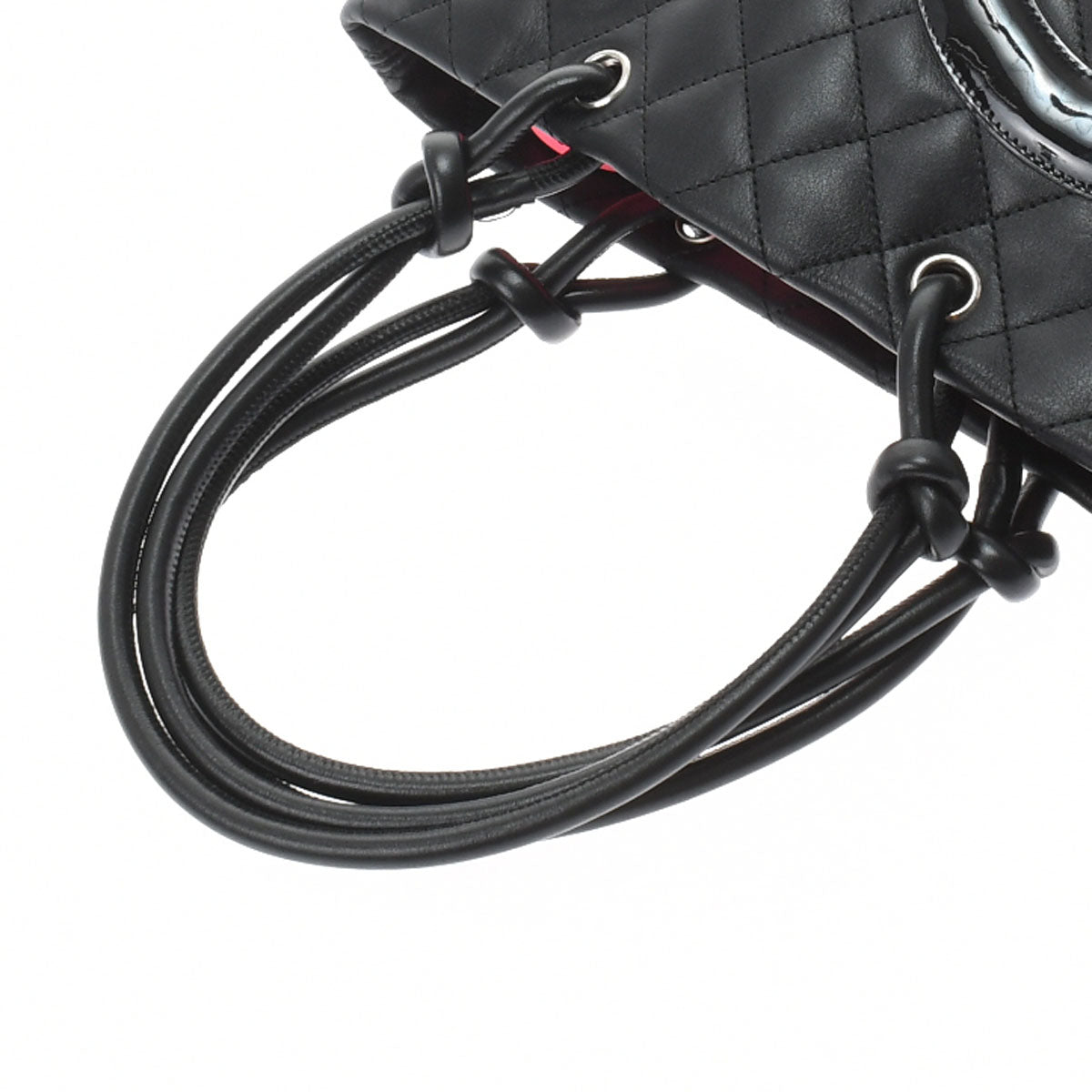 Chanel Matelasse Gst Black Silver Hardware Caviar Skin Tote Bag