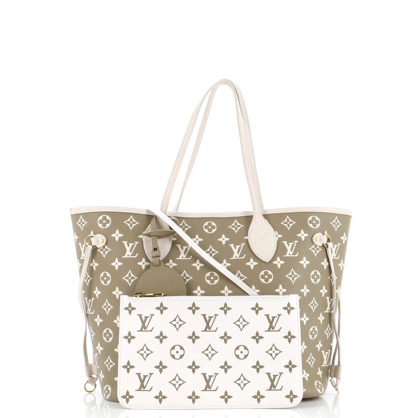 Louis Vuitton Neverfull NM Tote Spring in the City Monogram Empreinte Leather MM