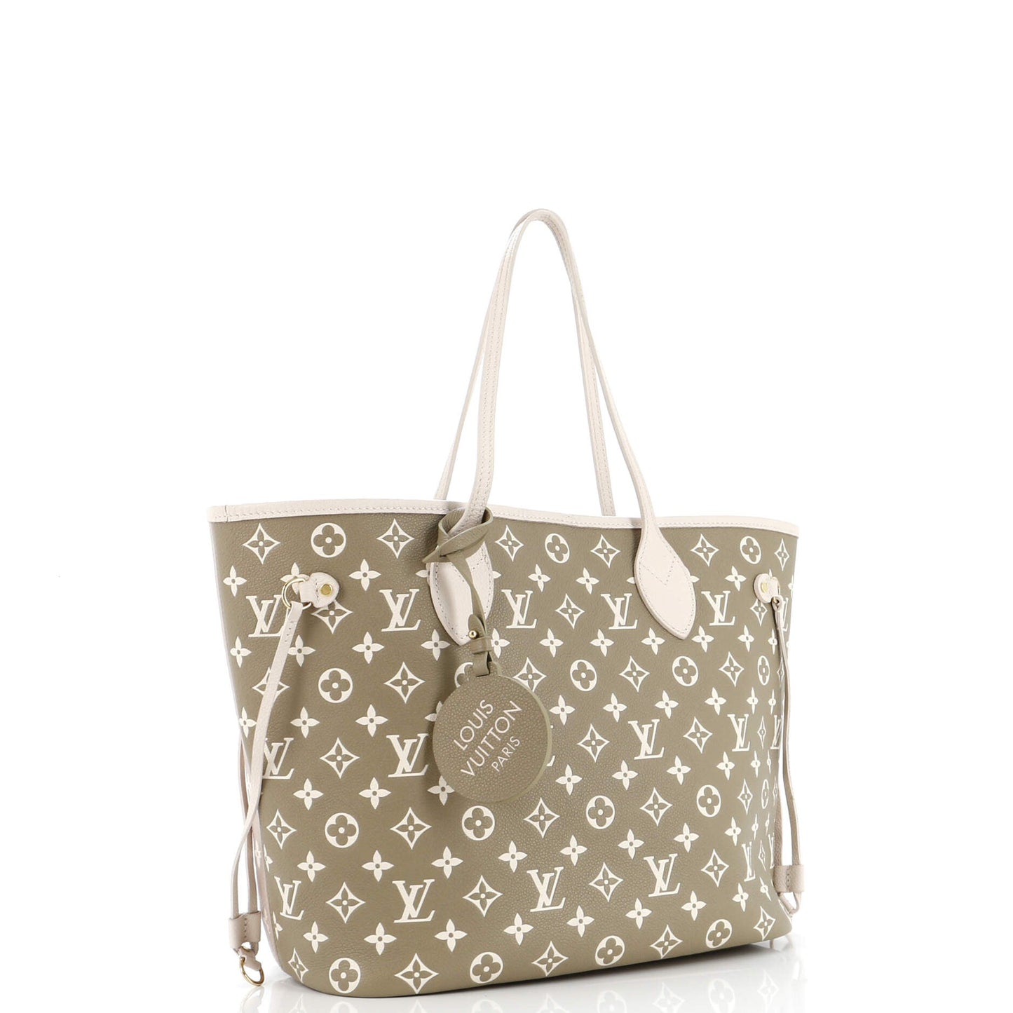 Louis Vuitton Neverfull NM Tote Spring in the City Monogram Empreinte Leather MM