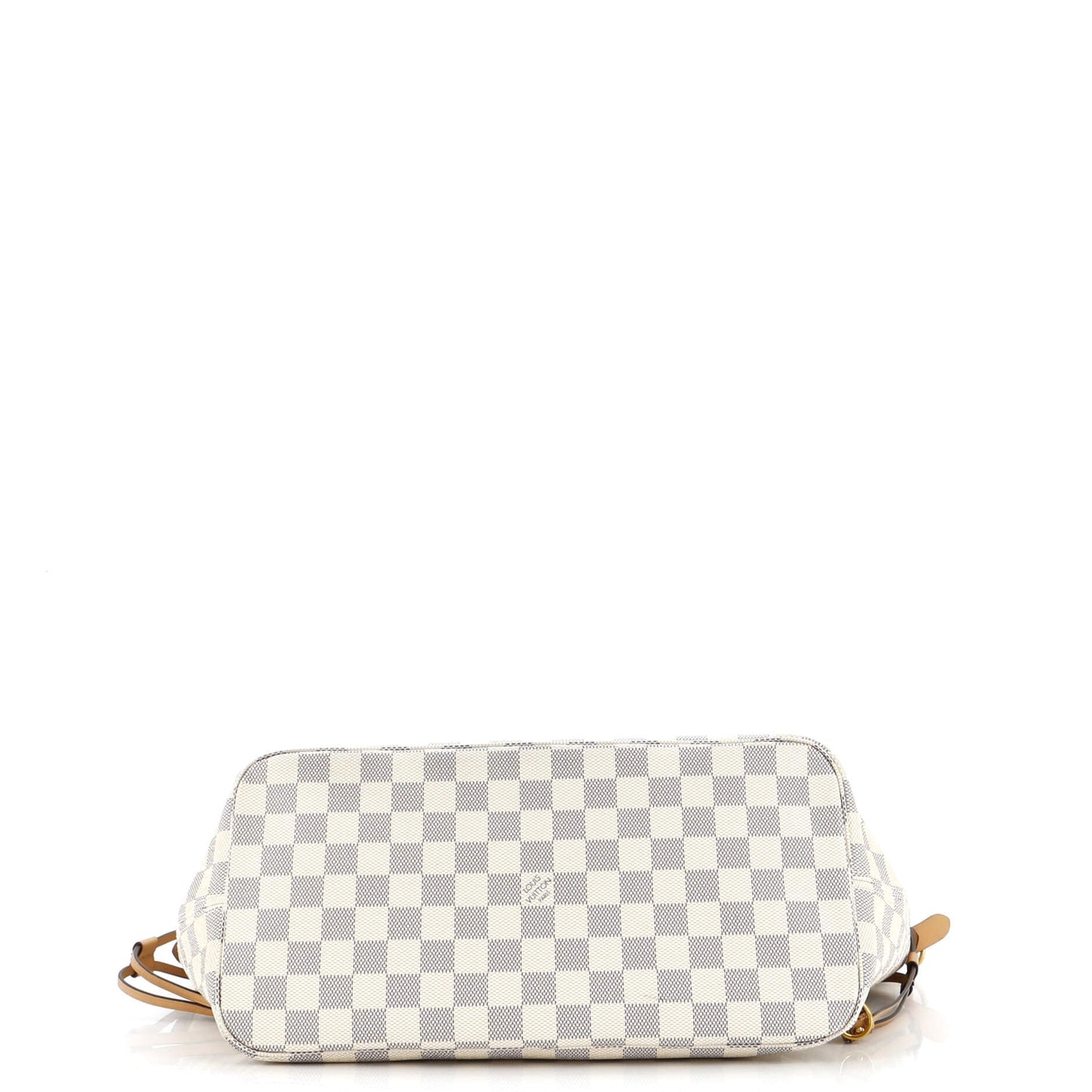 Louis Vuitton Neverfull NM Tote Damier with Braided Detail MM