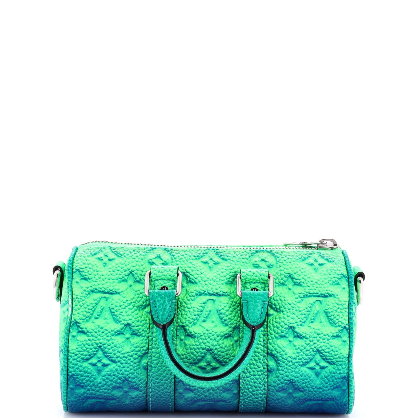 Louis Vuitton Keepall Bandouliere Bag Limited Edition Illusion Monogram Taurillon Leather XS
