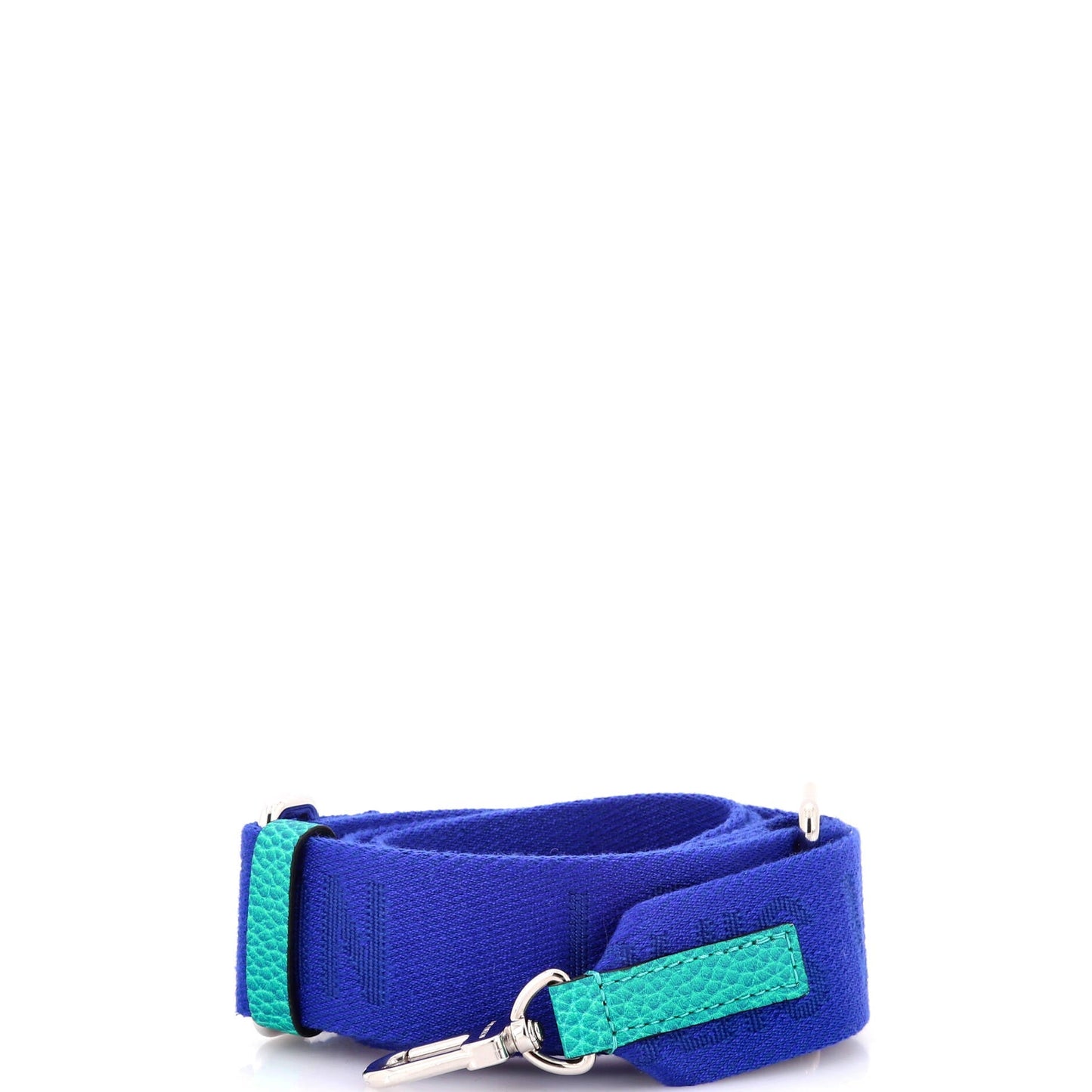 Louis Vuitton Double Phone Pouch Shoulder Strap Canvas with Limited Edition Illusion Monogram Taurillon Leather