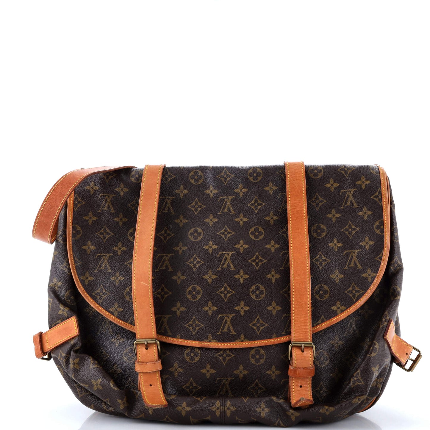 Louis Vuitton Saumur Handbag Monogram Canvas 43