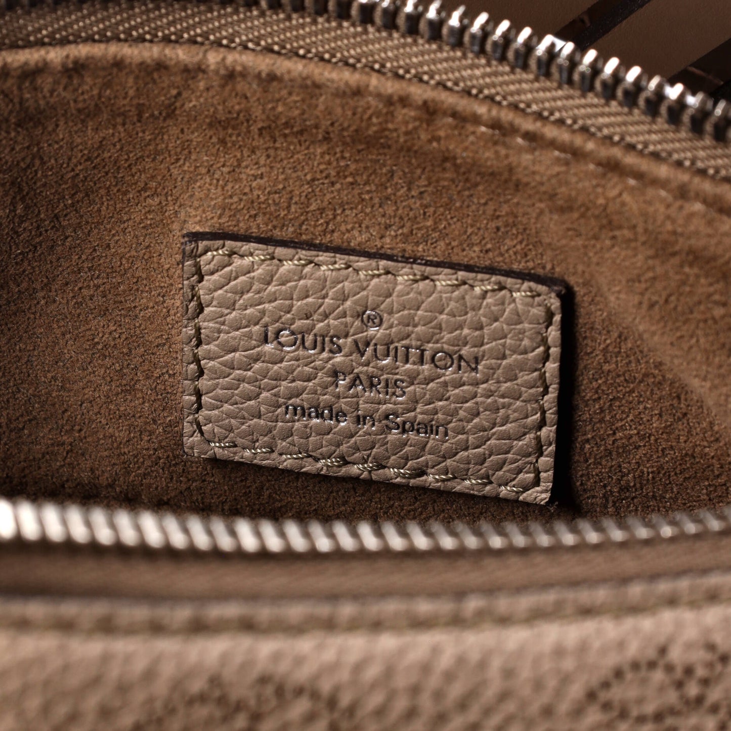 Louis Vuitton Braided Handle Beaubourg Hobo Mahina Leather MM