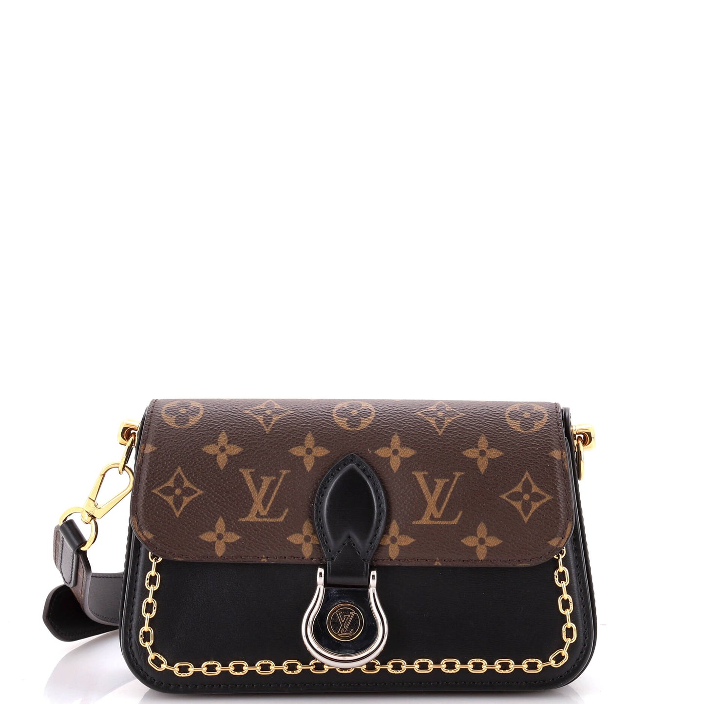 Louis Vuitton Neo Saint Cloud Shoulder Bag Monogram Canvas and Leather