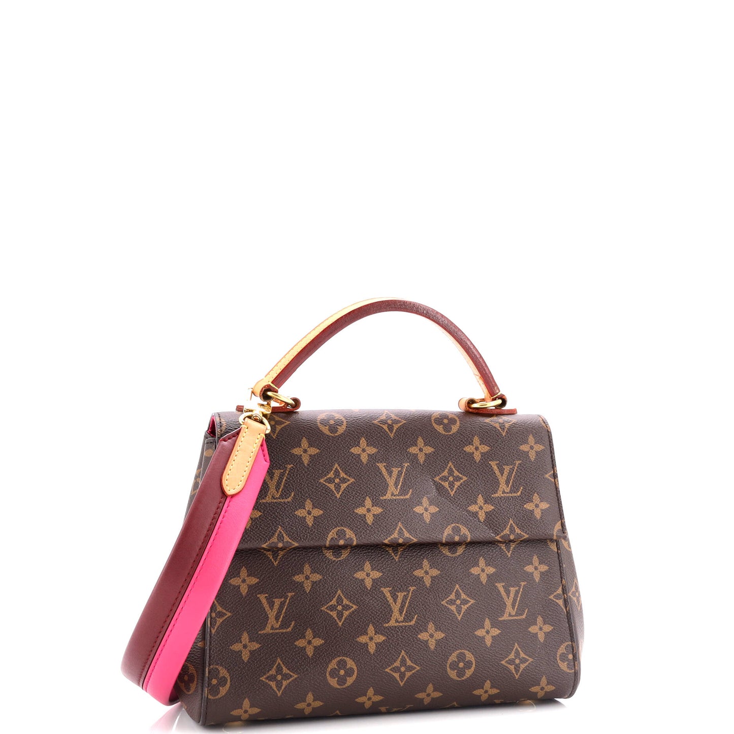 Louis Vuitton Cluny Top Handle Bag Monogram Canvas BB