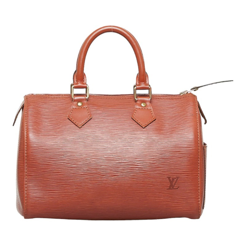 Louis Vuitton Epic Speed 25 Handbag Mini Boston Bag M43013 Kenyan Brown Leather  Louis Vuitton