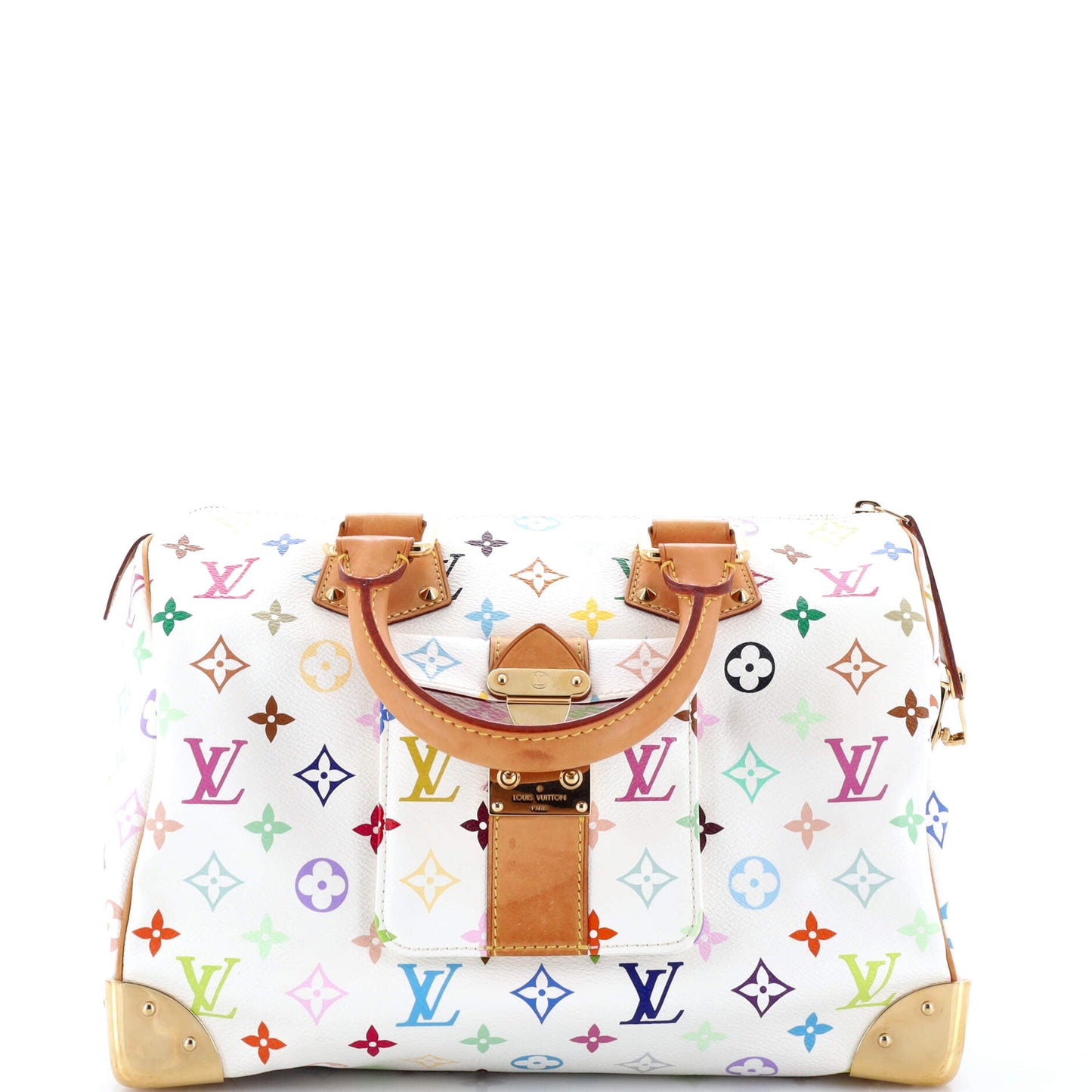 Louis Vuitton Speedy Handbag Monogram Multicolor 30