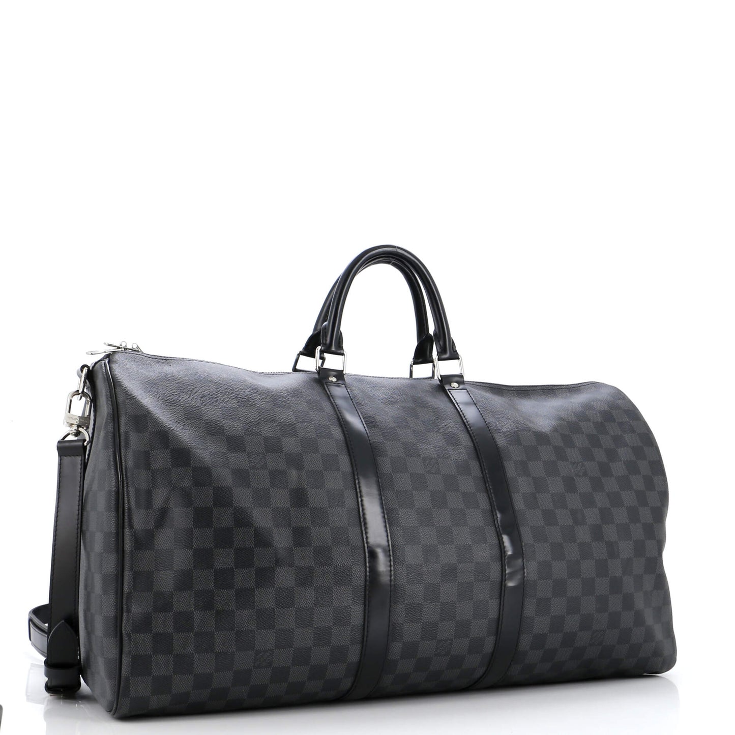Louis Vuitton Keepall Bandouliere Bag Damier Graphite 55