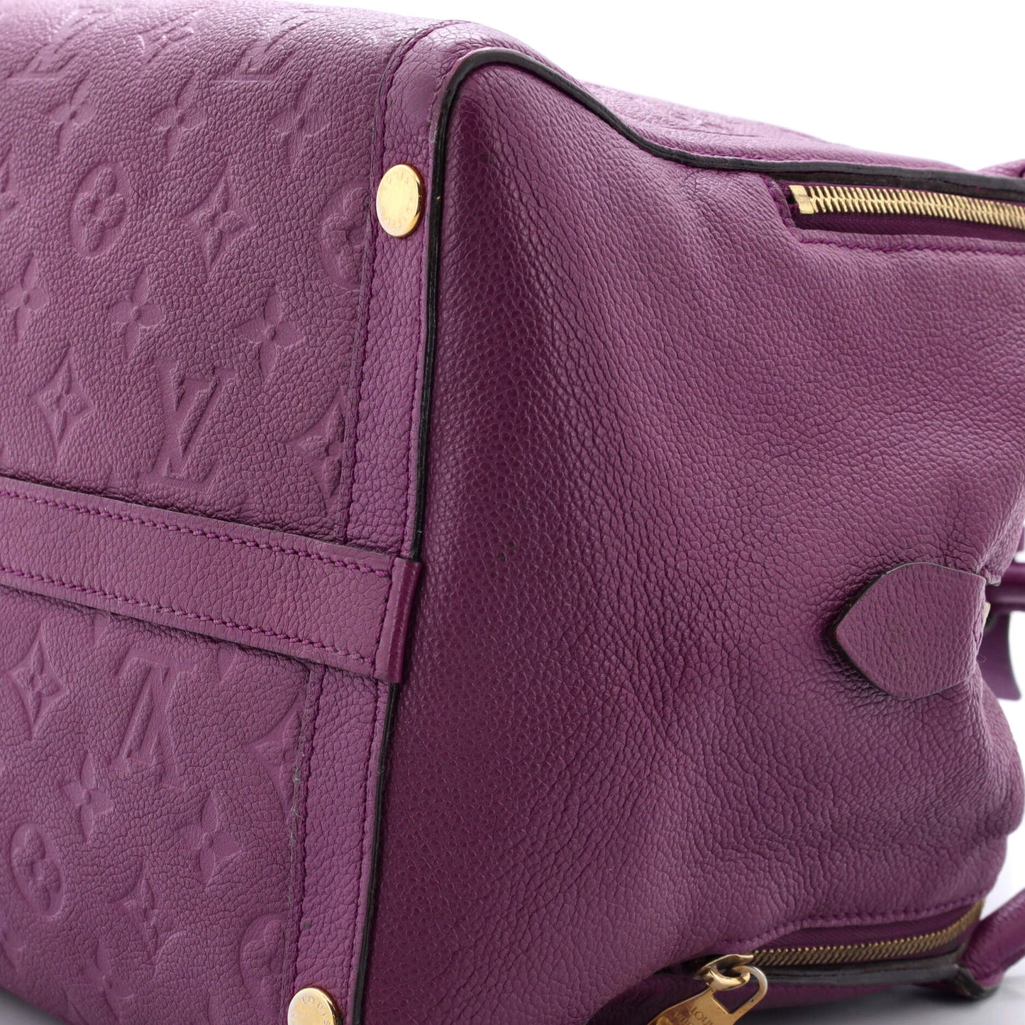Louis Vuitton Marais Handbag Monogram Empreinte Leather MM