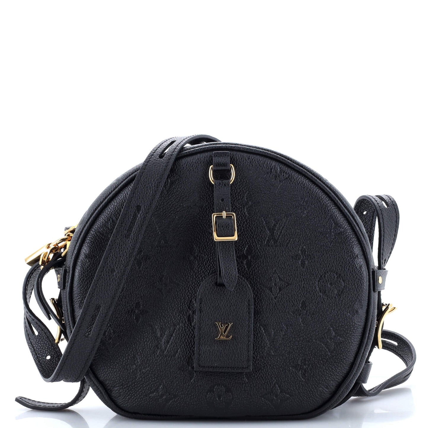 Louis Vuitton Boite Chapeau Souple Bag Monogram Empreinte Leather MM