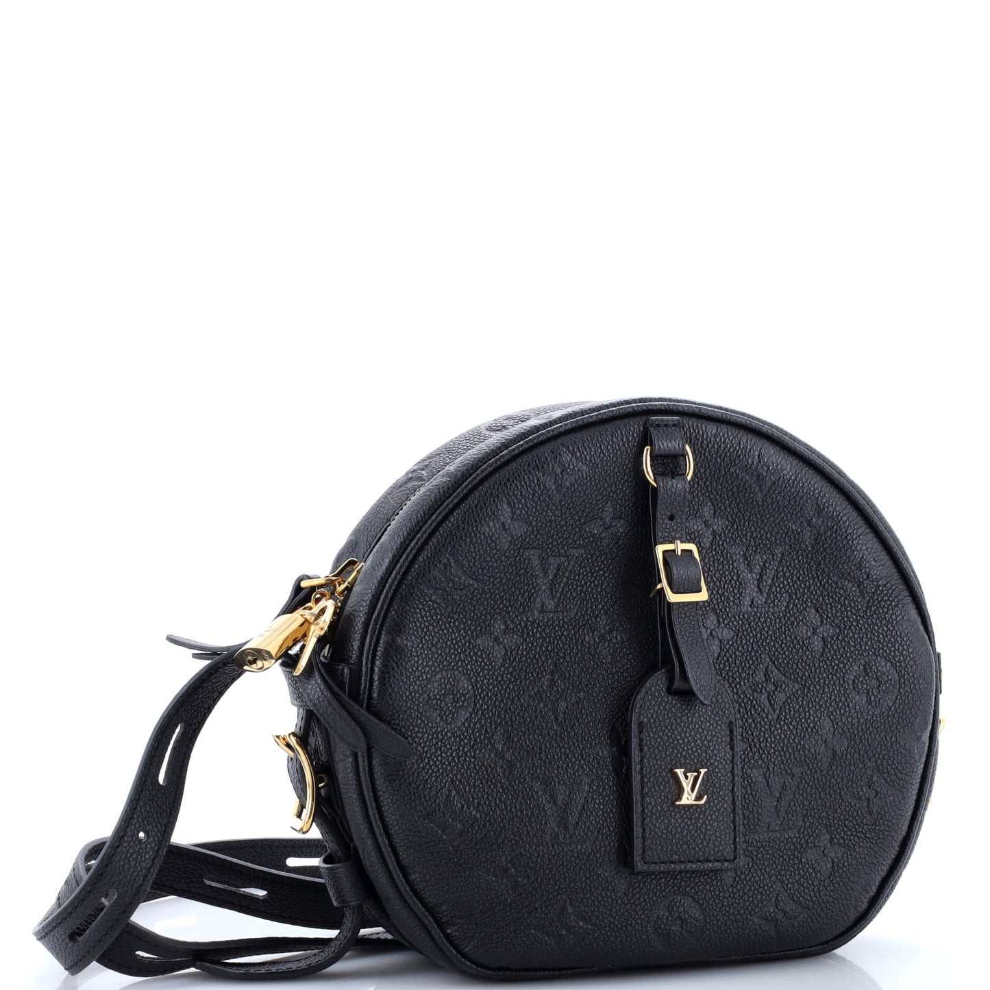 Louis Vuitton Boite Chapeau Souple Bag Monogram Empreinte Leather MM