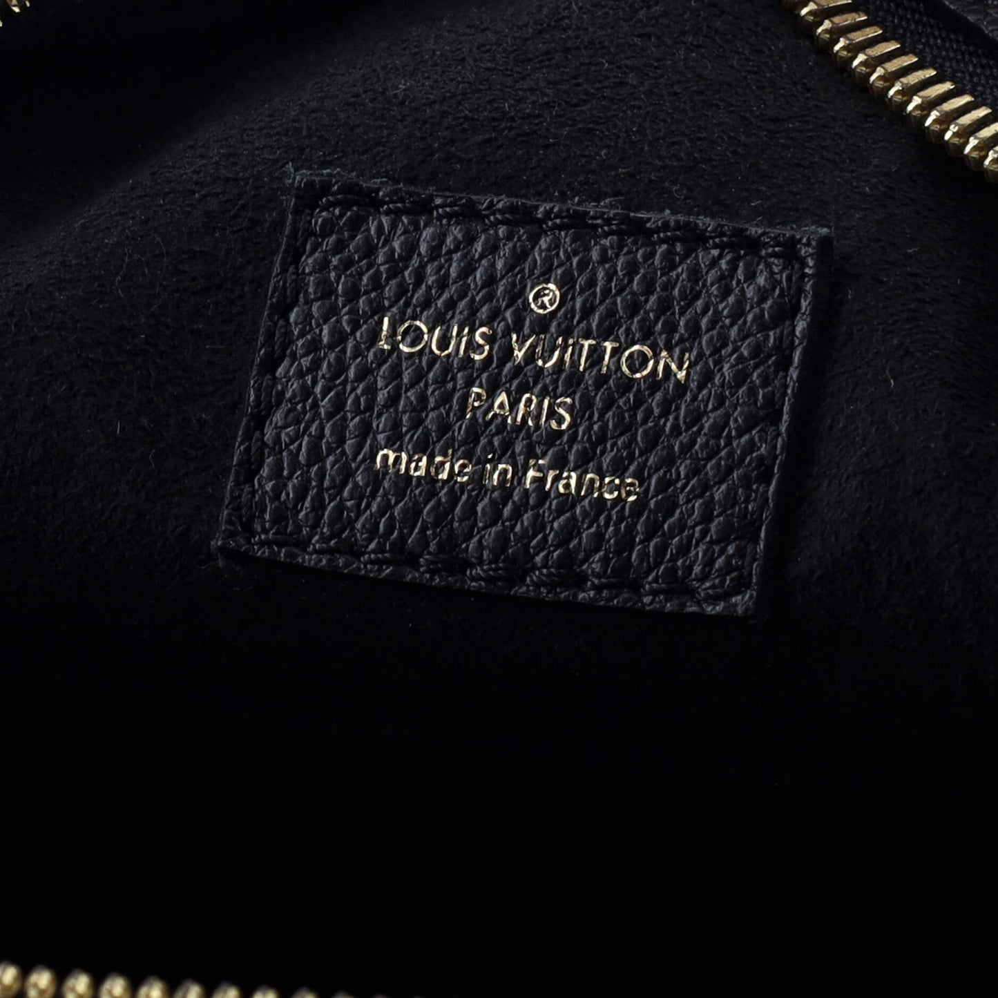 Louis Vuitton Boite Chapeau Souple Bag Monogram Empreinte Leather MM