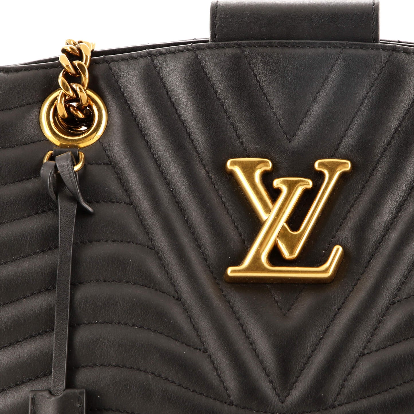 Louis Vuitton New Wave Chain Tote Quilted Leather