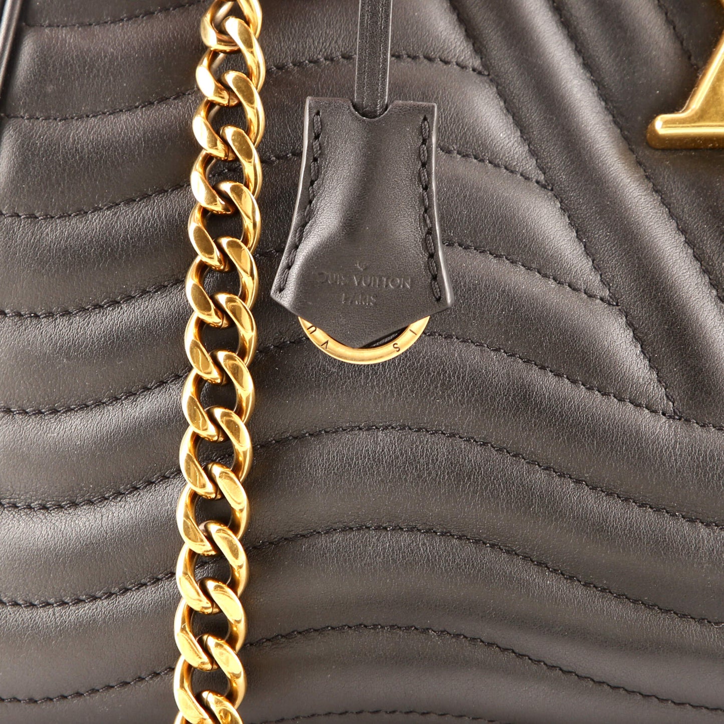 Louis Vuitton New Wave Chain Tote Quilted Leather