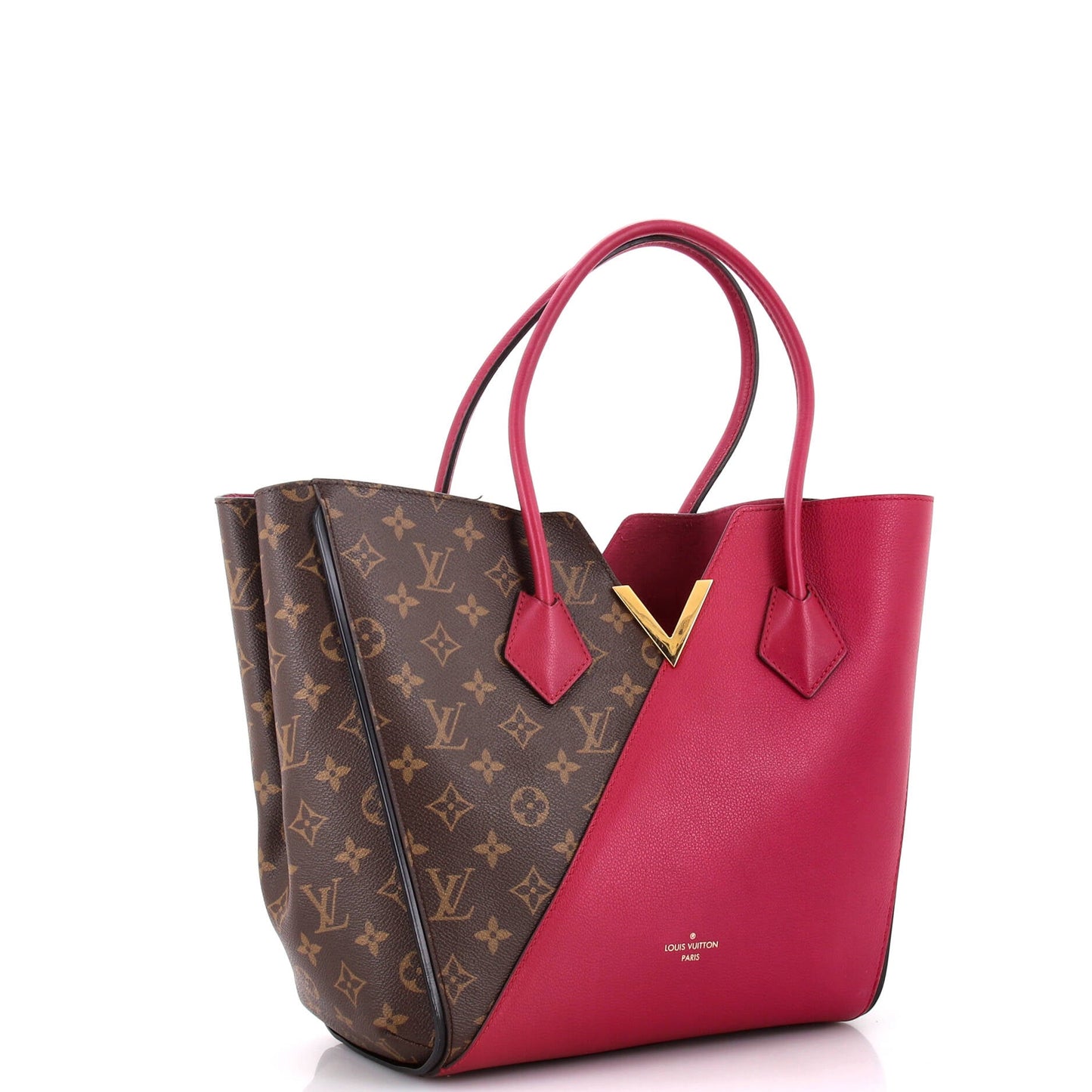 Louis Vuitton Kimono Handbag Monogram Canvas and Leather MM