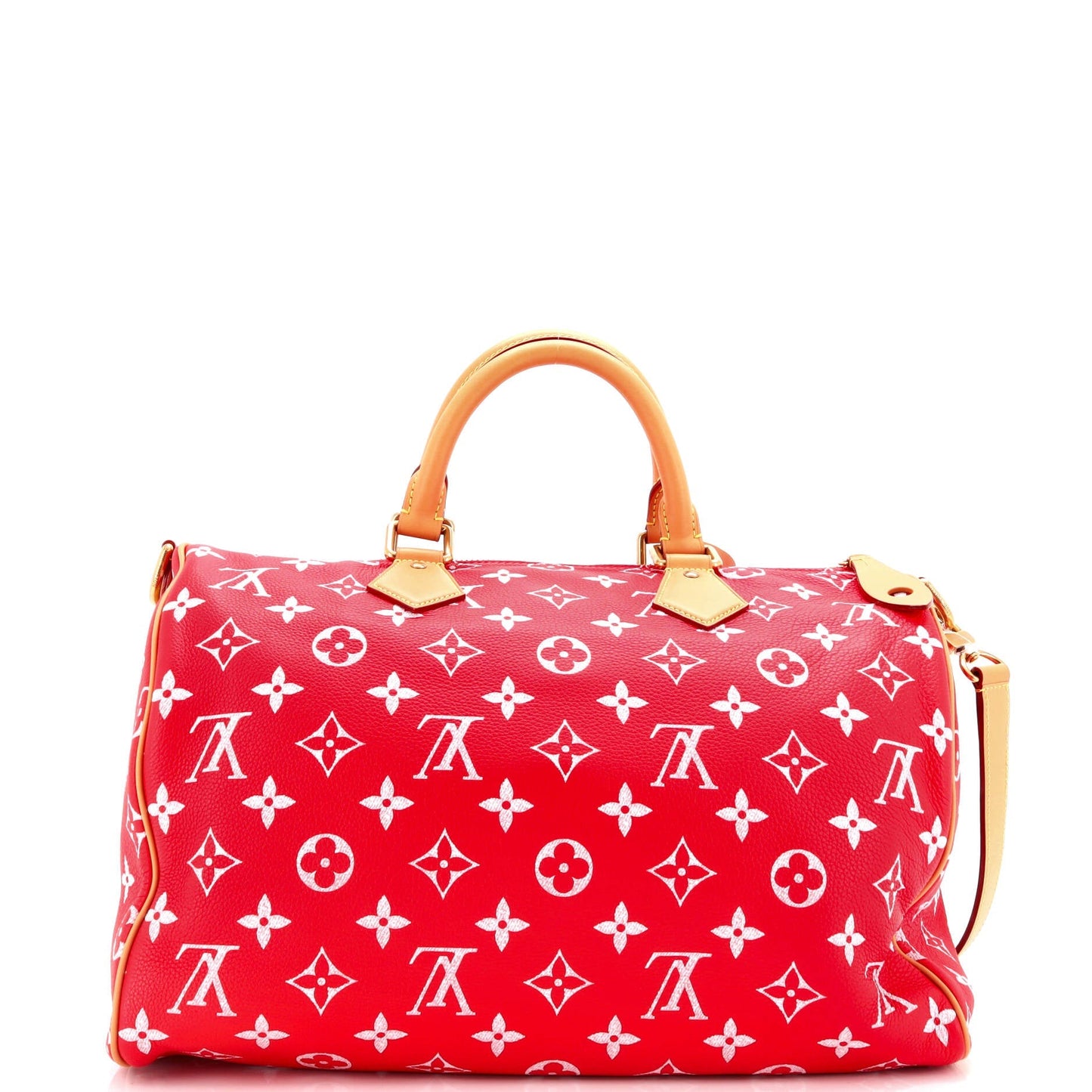 Louis Vuitton Speedy P9 Bandouliere Bag Monogram Leather 40