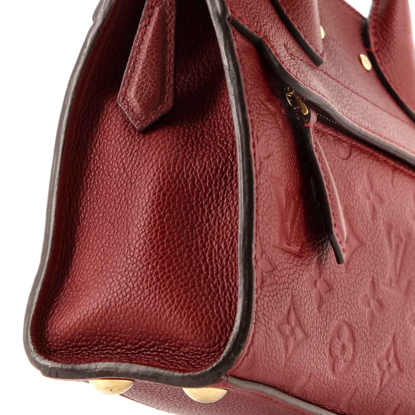 Louis Vuitton Pont Neuf Handbag Monogram Empreinte Leather Mini