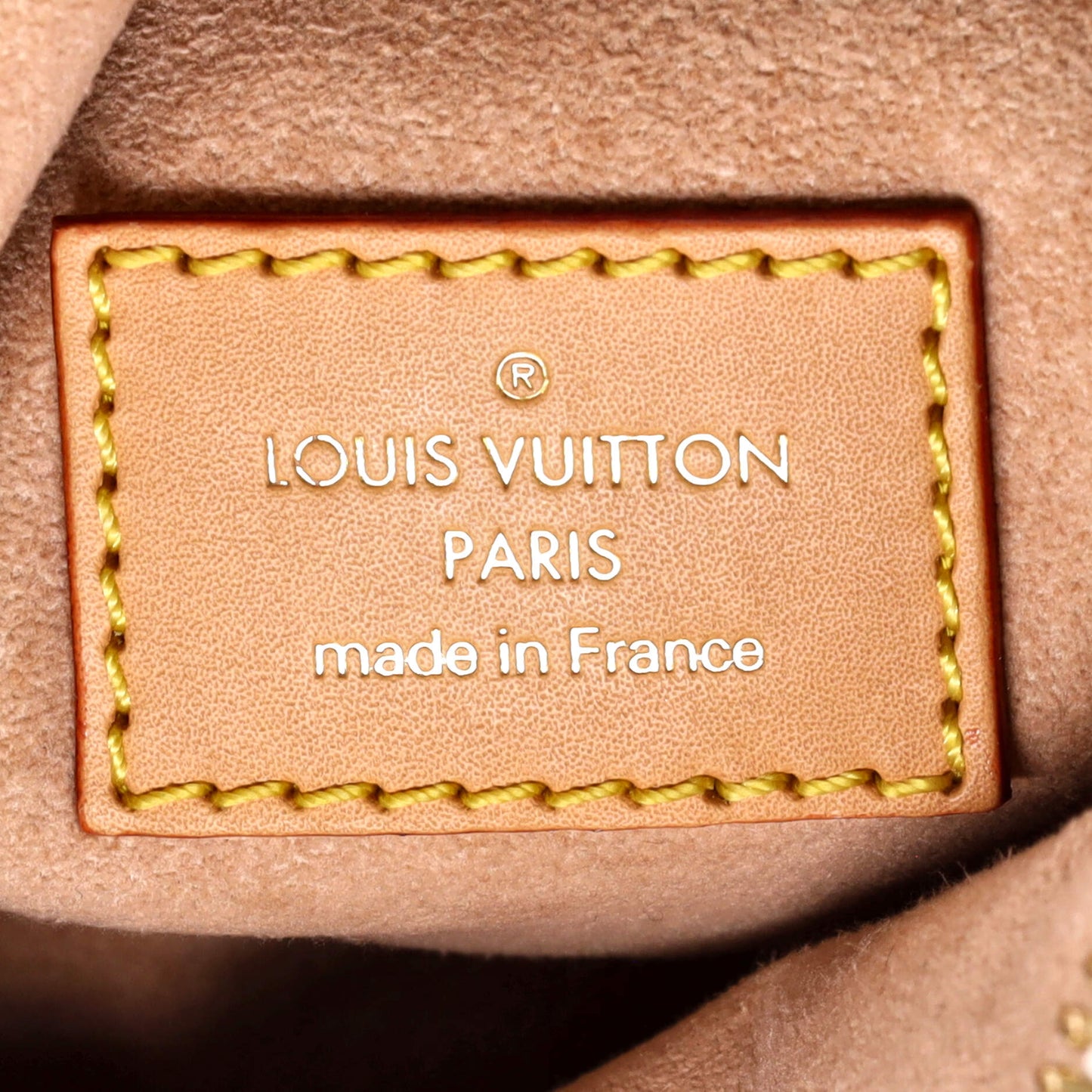 Louis Vuitton Side Trunk Handbag Monogram Dune Canvas MM