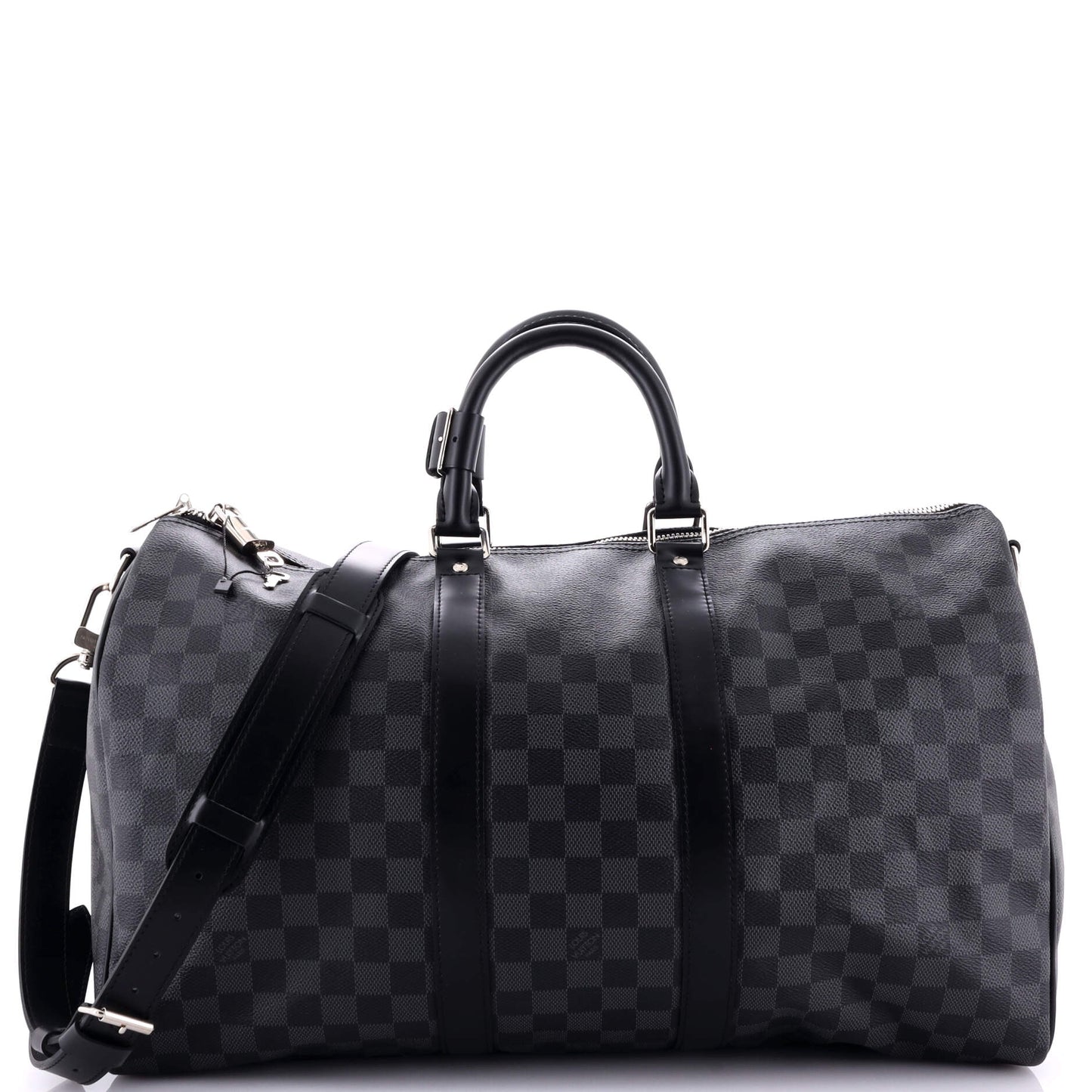 Louis Vuitton Keepall Bandouliere Bag Damier Graphite 45