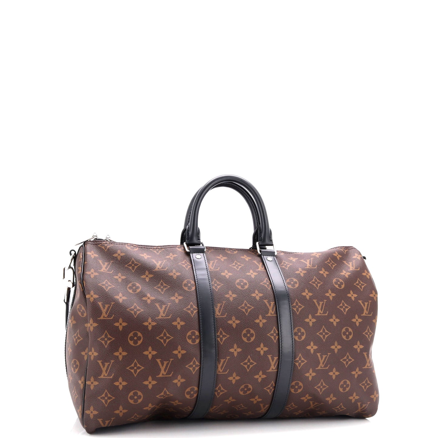 Louis Vuitton Keepall Bandouliere Bag Macassar Monogram Canvas 45
