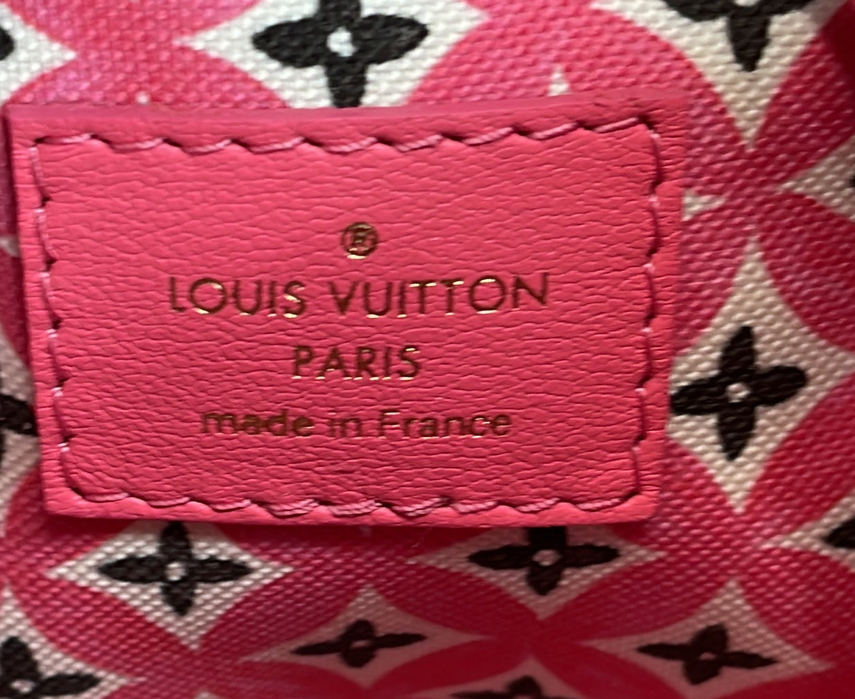 Louis Vuitton Noe NM Handbag By The Pool Monogram Watercolor Giant Nano