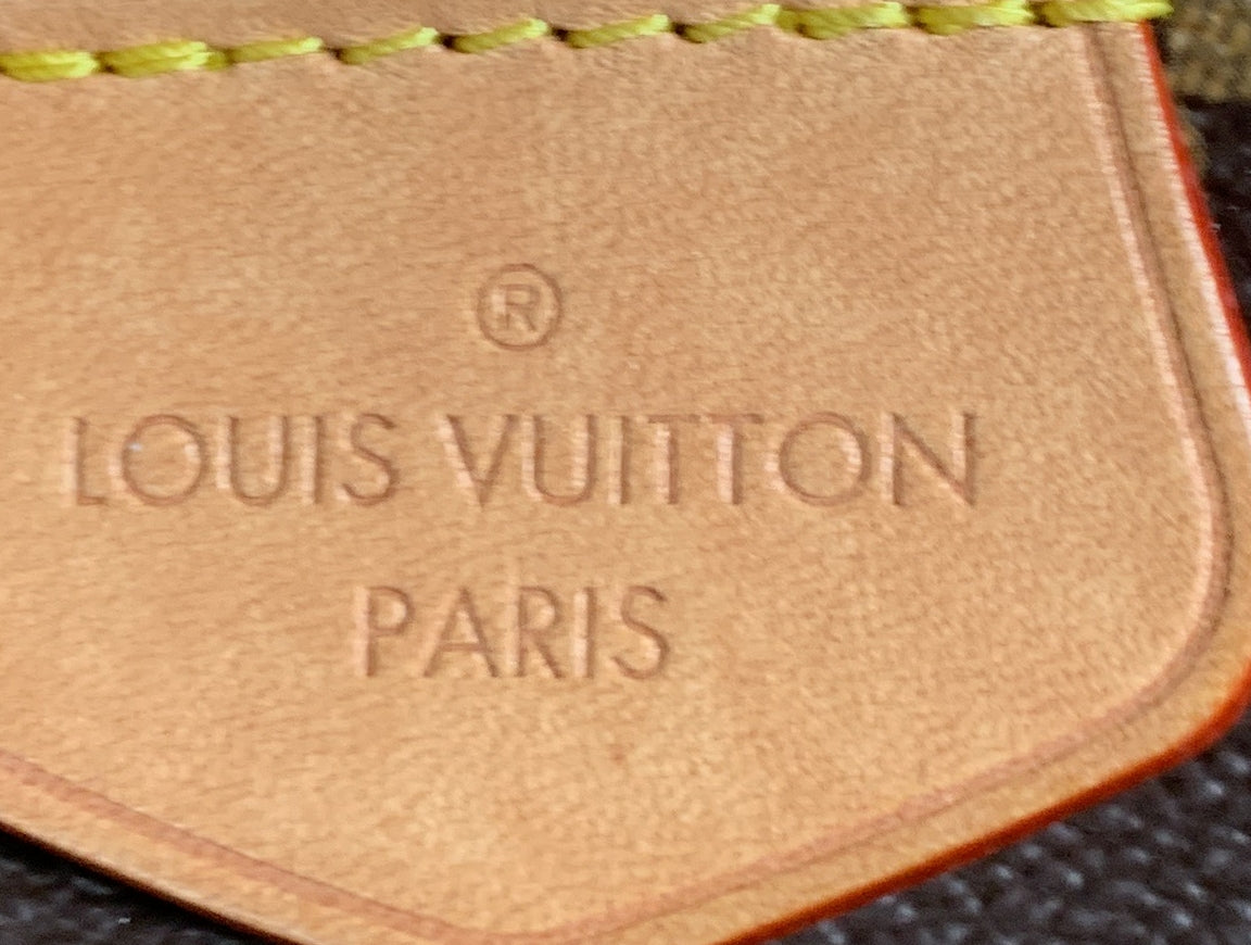 Louis Vuitton Graceful Handbag Monogram Canvas MM