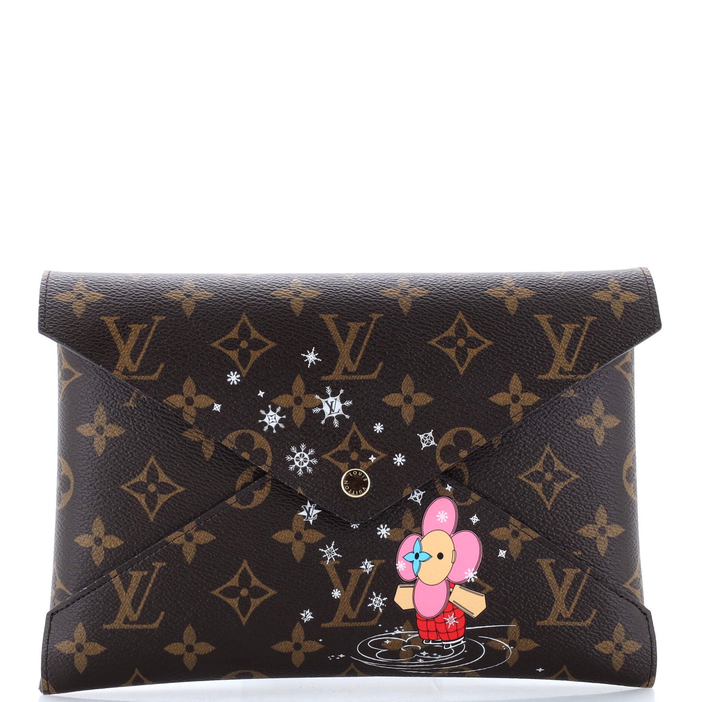 Louis Vuitton Kirigami Pochette Set Limited Edition Vivienne Xmas Monogram Canvas