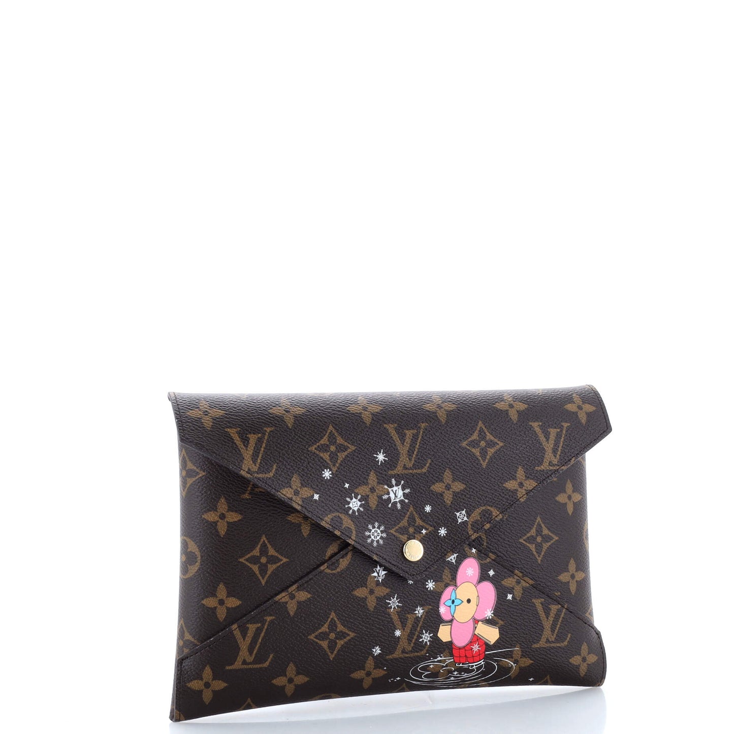 Louis Vuitton Kirigami Pochette Set Limited Edition Vivienne Xmas Monogram Canvas