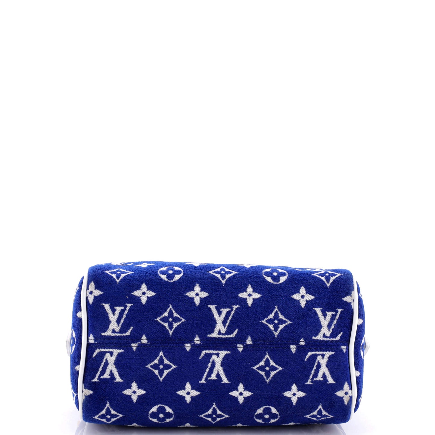Louis Vuitton Speedy Bandouliere Bag LV Match Monogram Jacquard Velvet 20