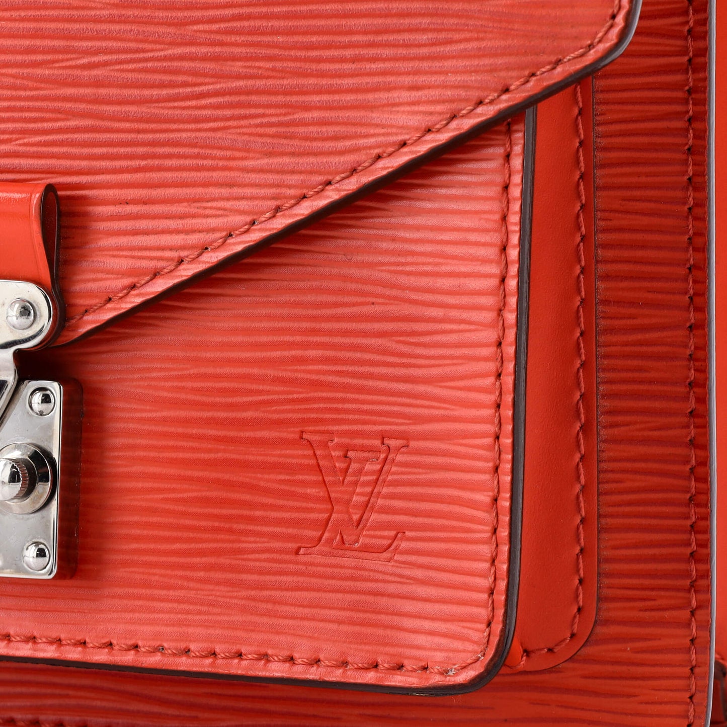 Louis Vuitton Monceau Handbag Epi Leather BB