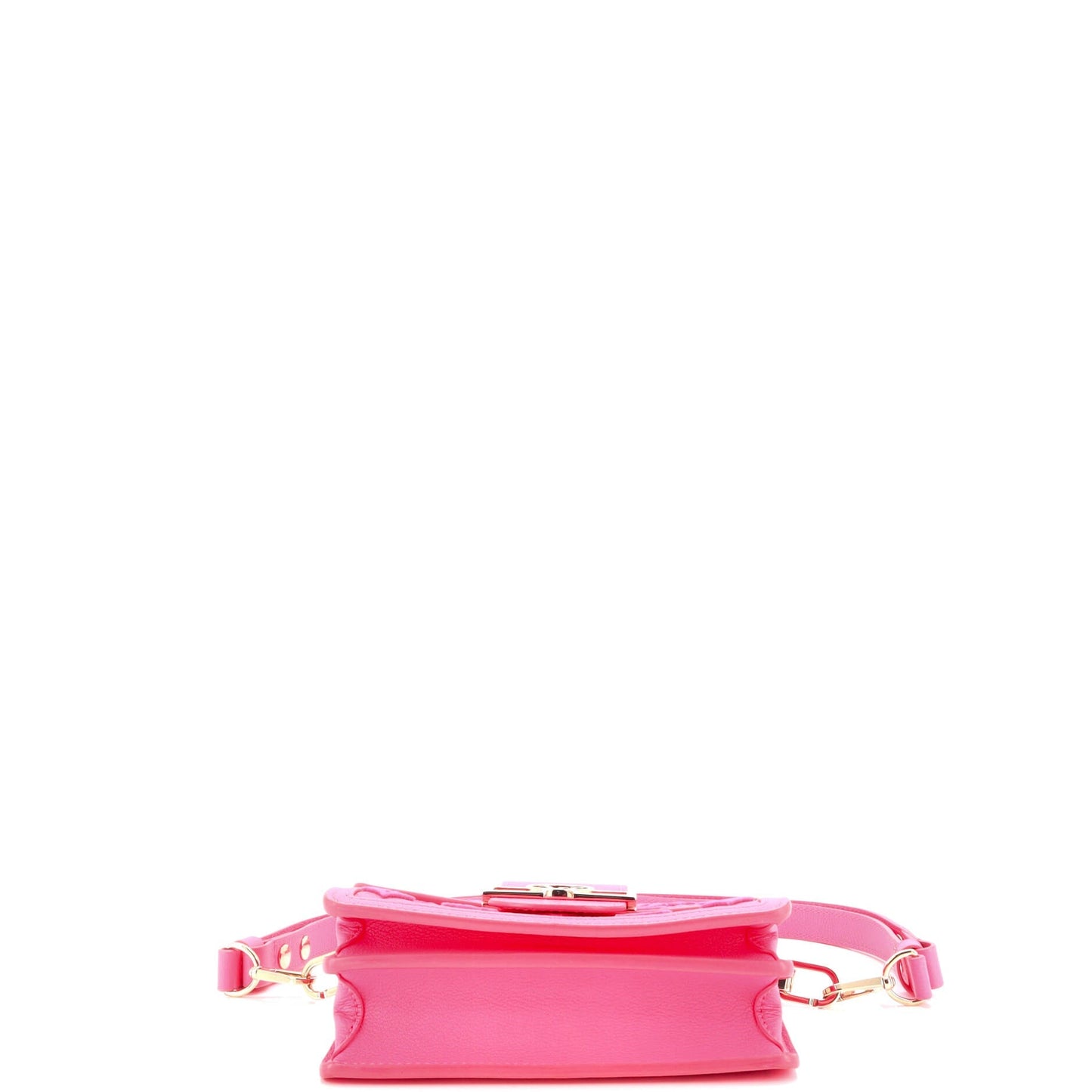 Louis Vuitton Dauphine Shoulder Bag Monogram Tuffetage Leather Mini