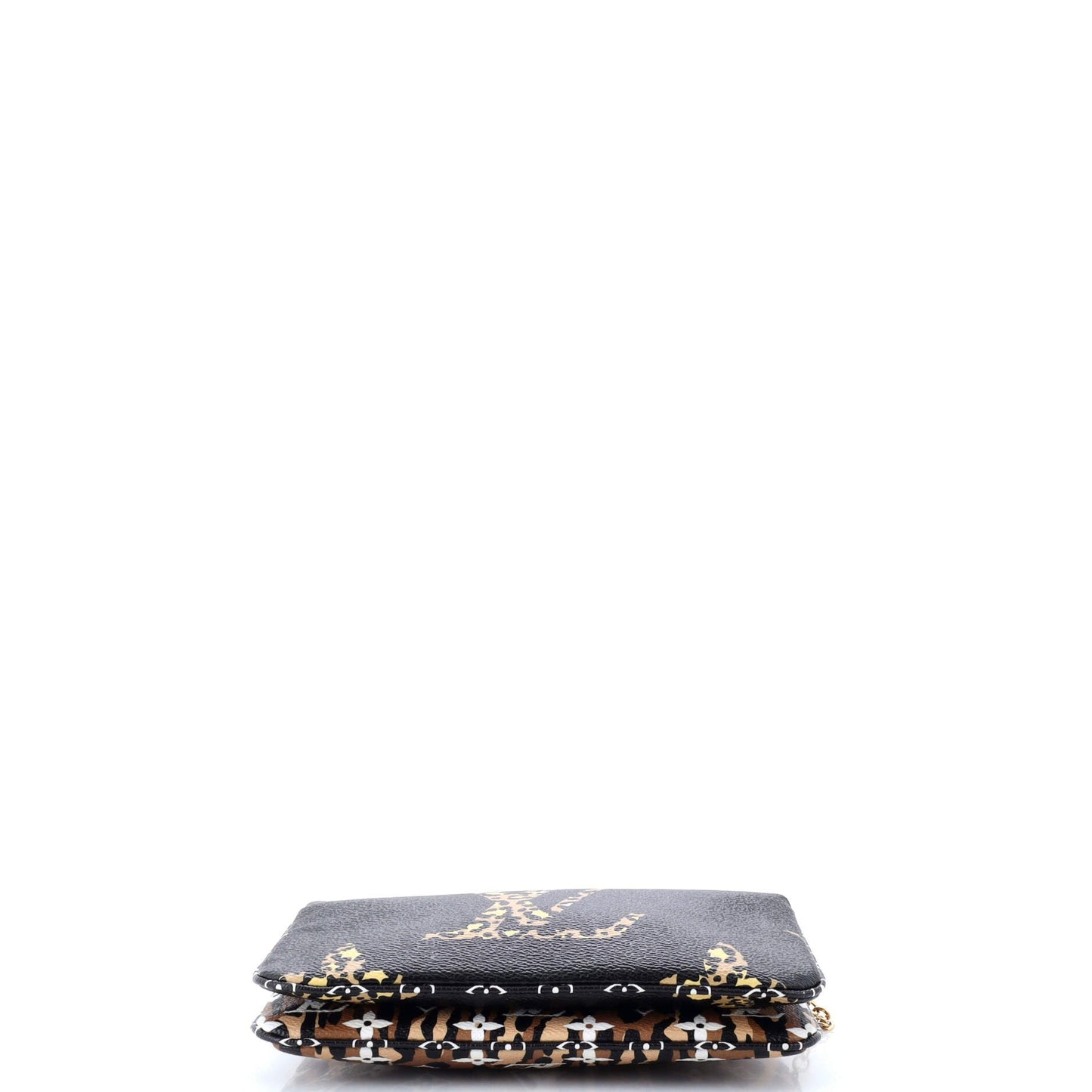 Louis Vuitton Double Zip Pochette Limited Edition Jungle Monogram Giant
