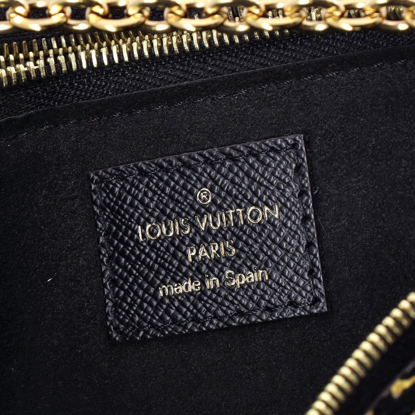 Louis Vuitton Double Zip Pochette Limited Edition Jungle Monogram Giant