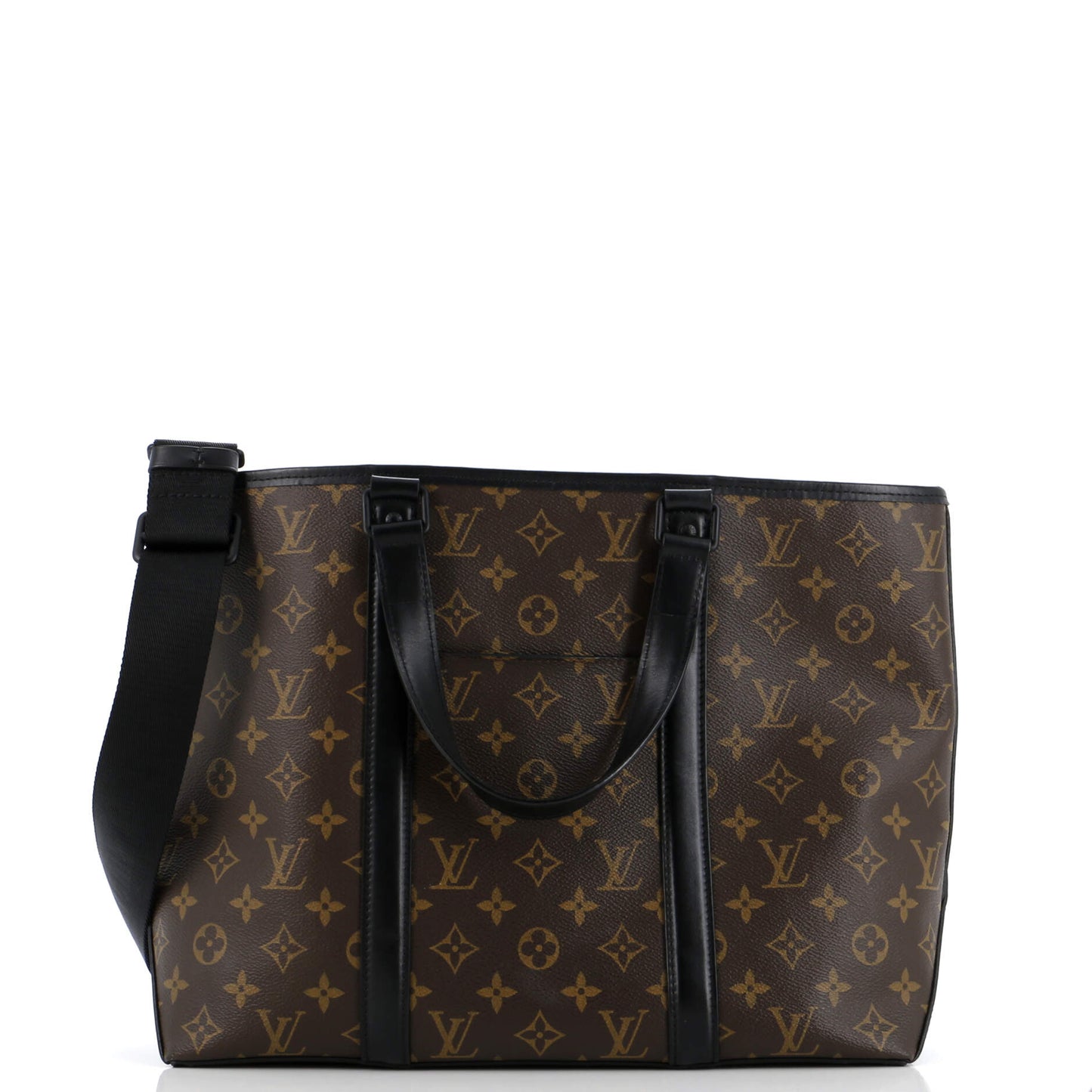 Louis Vuitton Weekend Tote Macassar Monogram Canvas PM