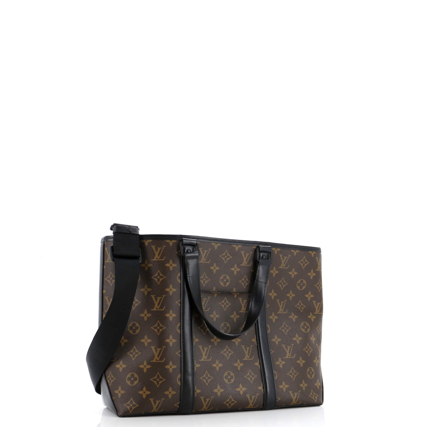 Louis Vuitton Weekend Tote Macassar Monogram Canvas PM