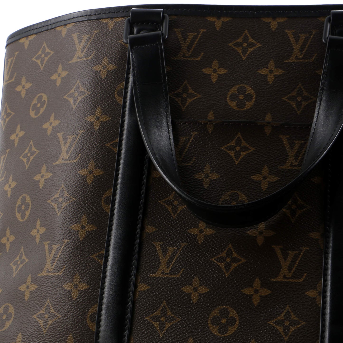 Louis Vuitton Weekend Tote Macassar Monogram Canvas PM