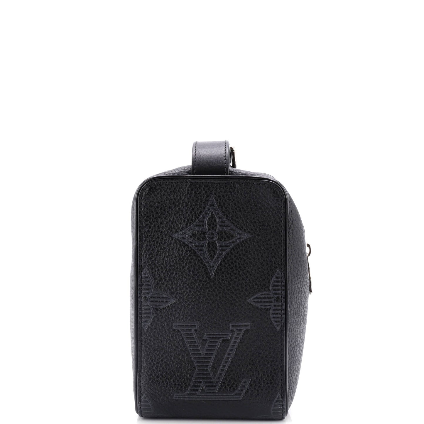 Louis Vuitton Wash Pouch Monogram Shadow Giant Taurillon Leather