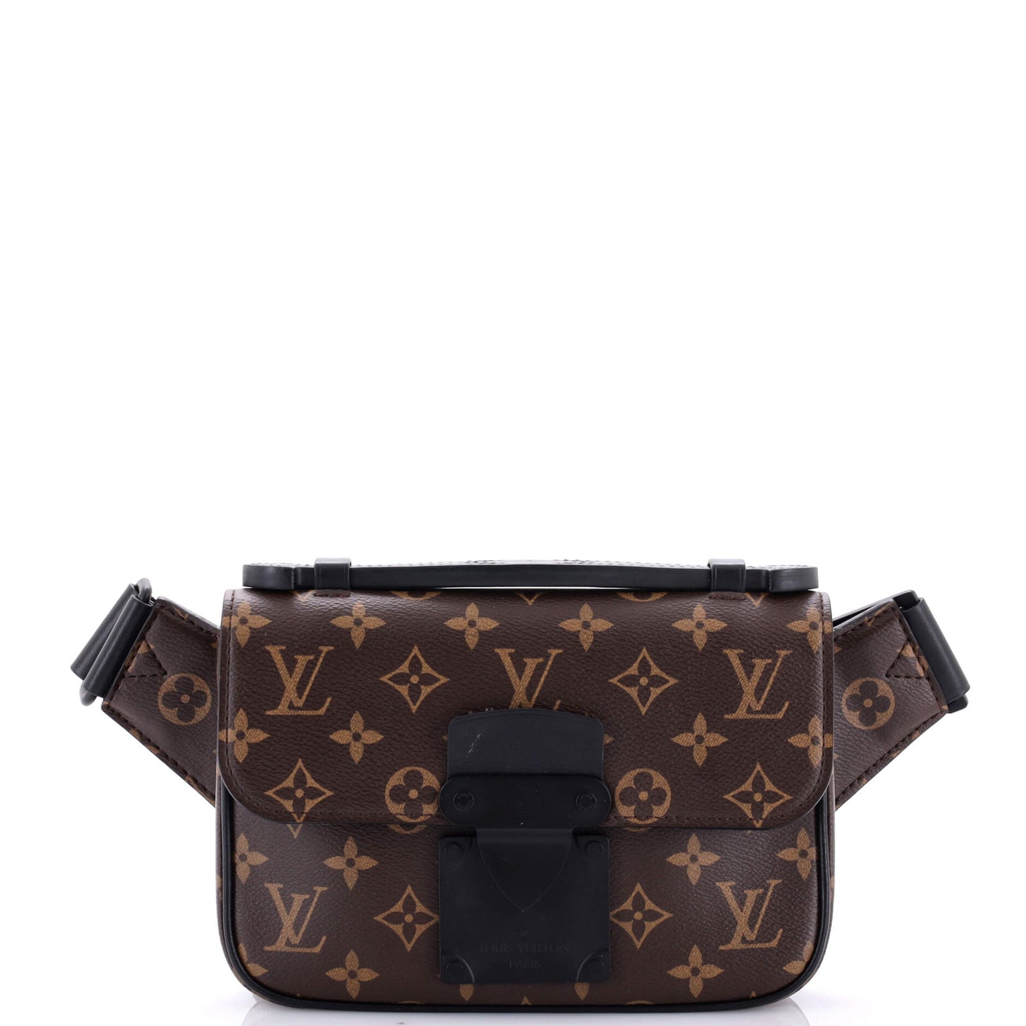 Louis Vuitton S Lock Sling Bag Macassar Monogram Canvas