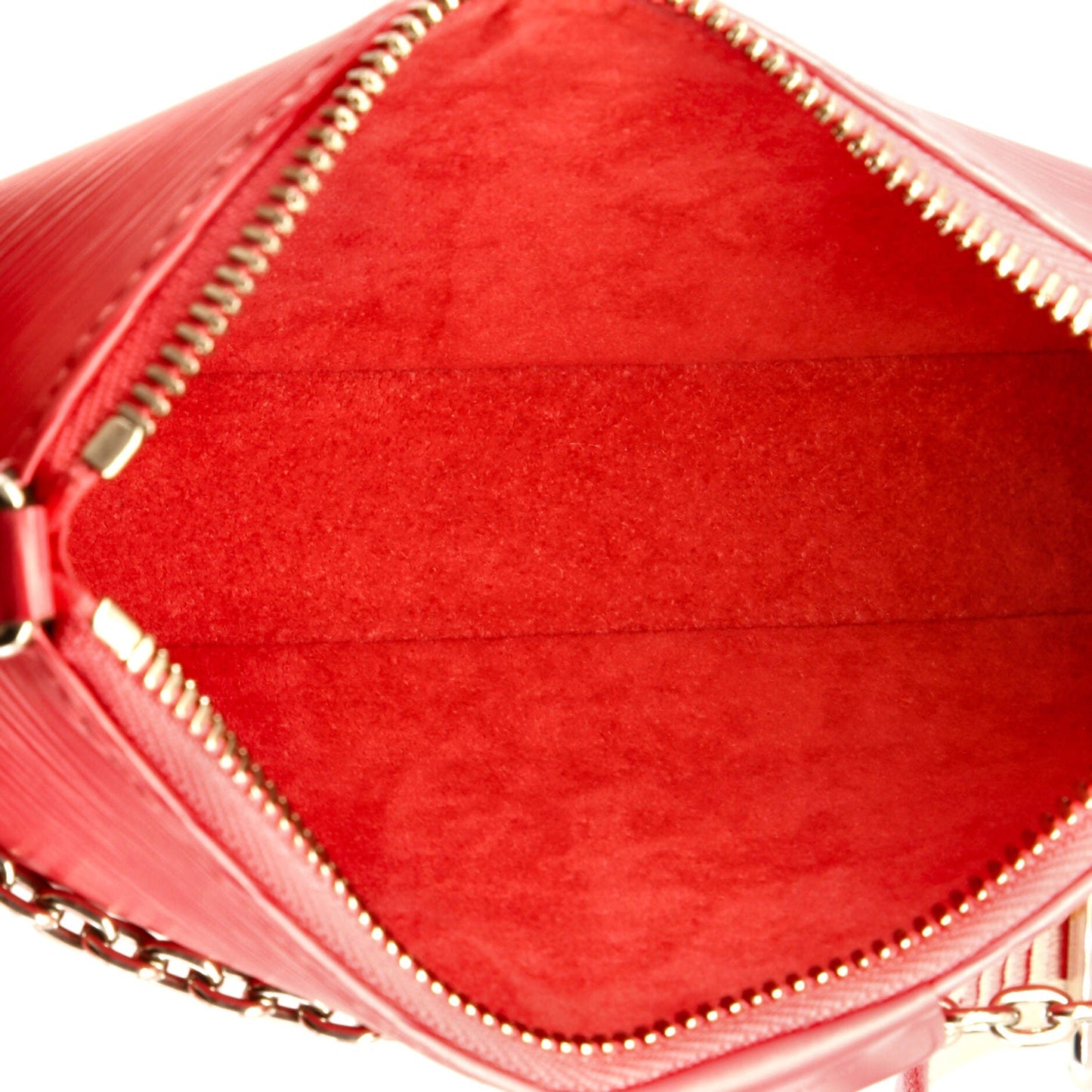 Louis Vuitton Easy Pouch on Strap Epi Leather with Canvas