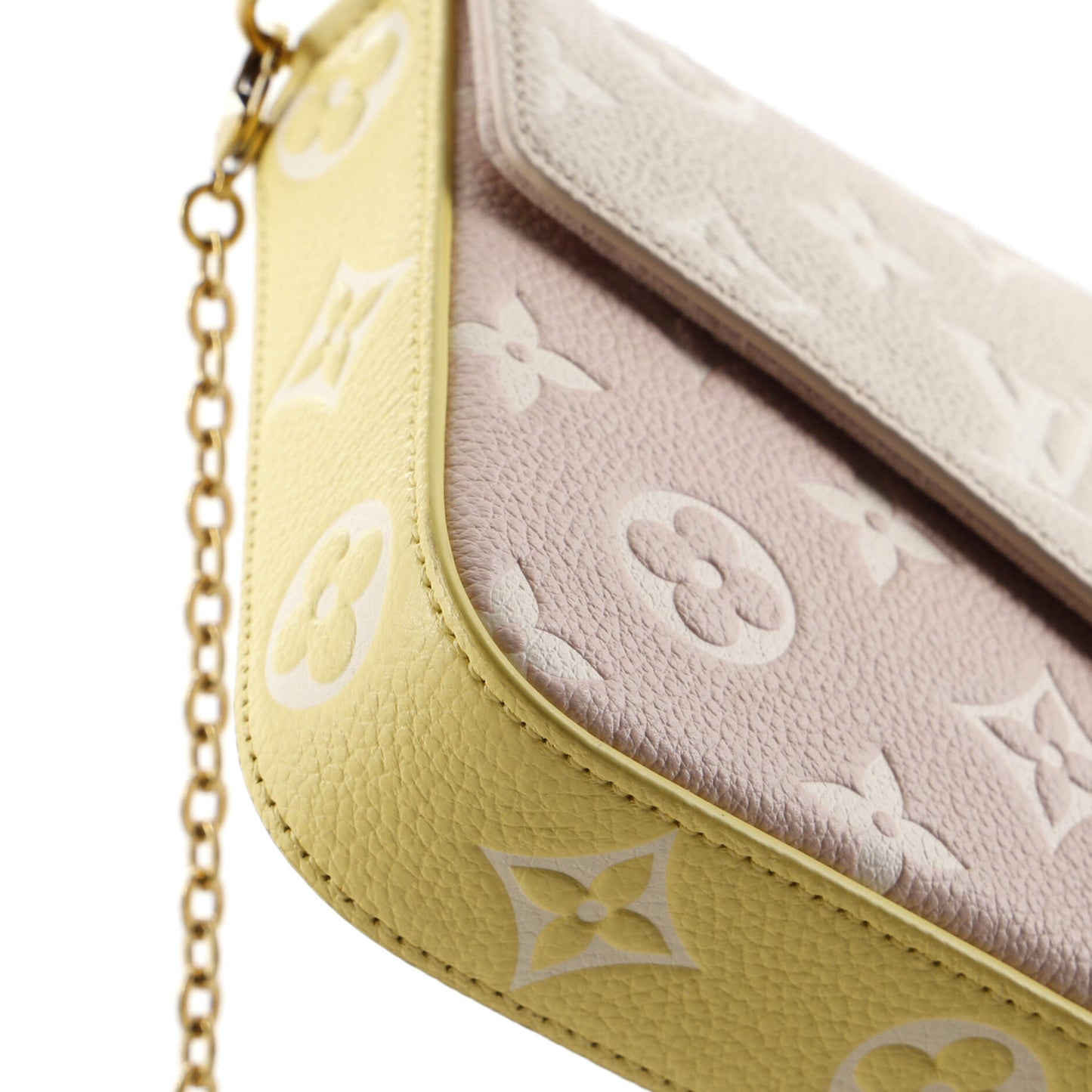 Louis Vuitton Felicie Pochette Spring in the City Monogram Empreinte Leather