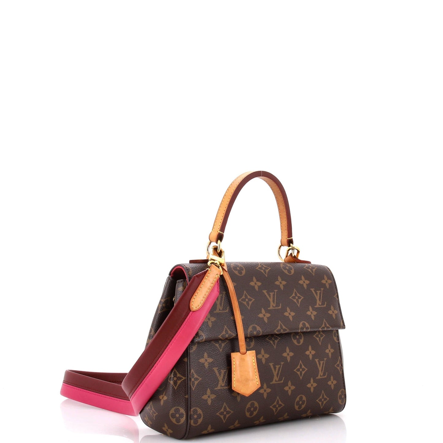 Louis Vuitton Cluny Top Handle Bag Monogram Canvas BB