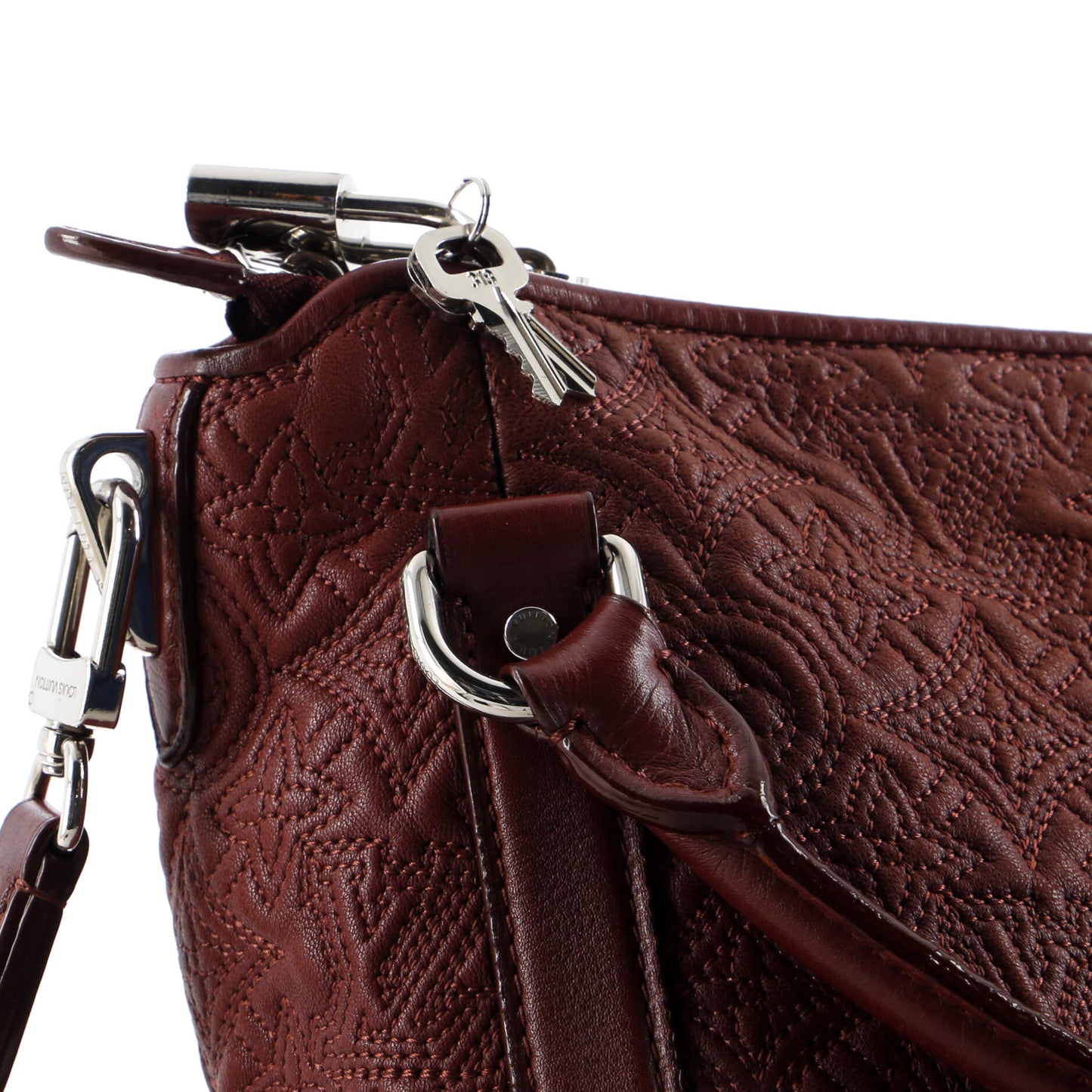 Louis Vuitton Antheia Ixia Handbag Leather PM