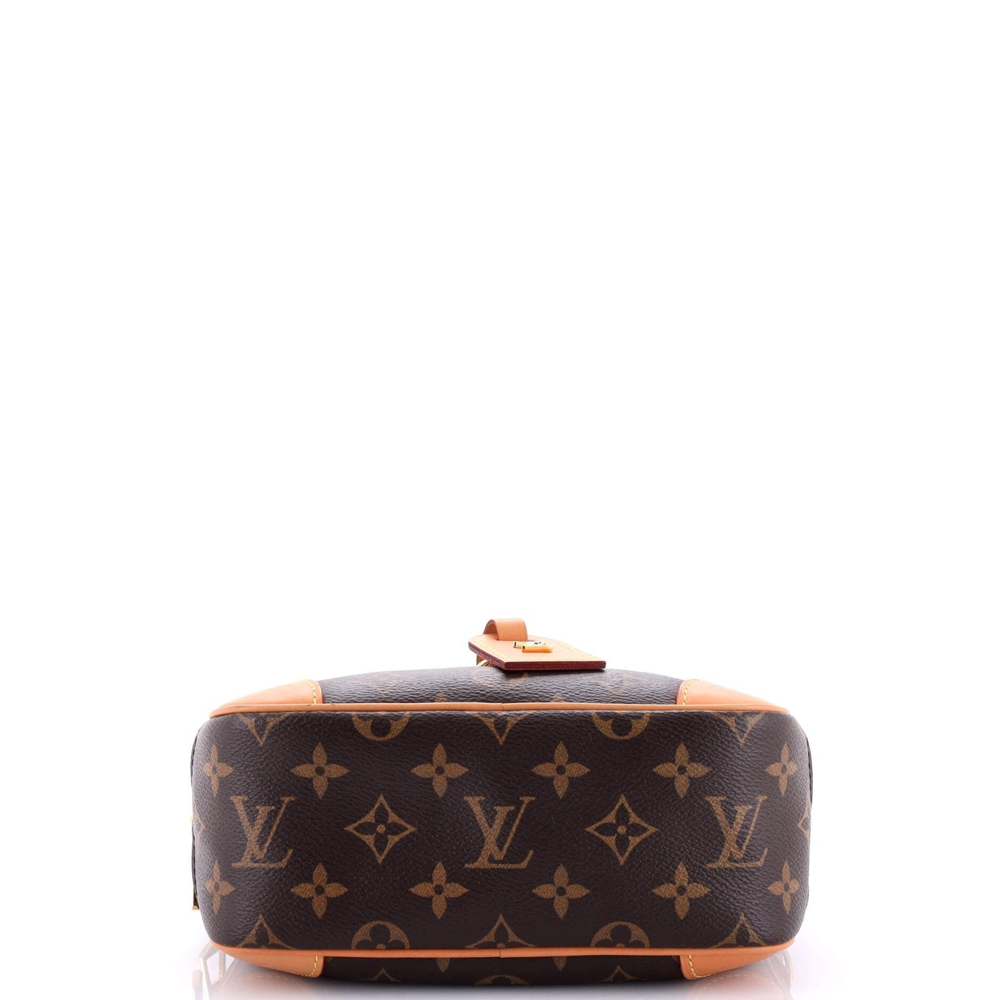 Louis Vuitton Deauville Handbag Monogram Canvas Mini