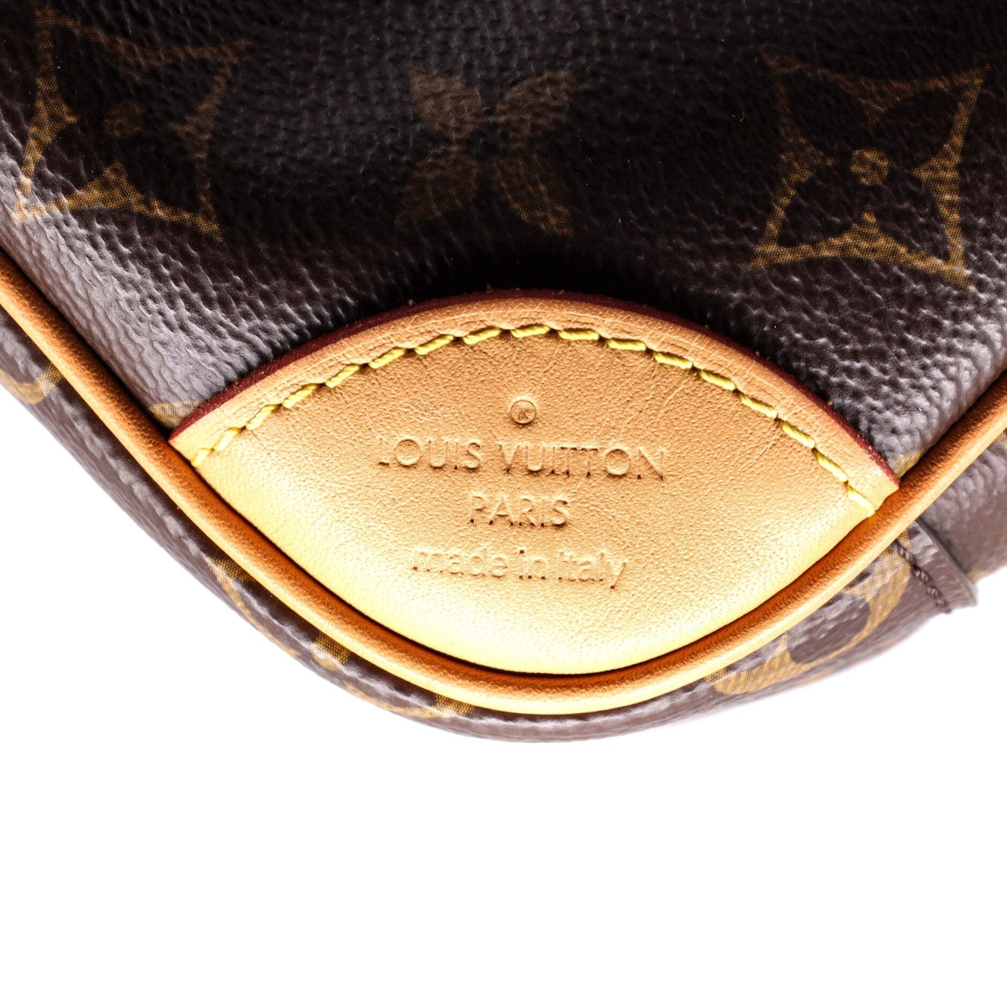 Louis Vuitton Deauville Handbag Monogram Canvas Mini